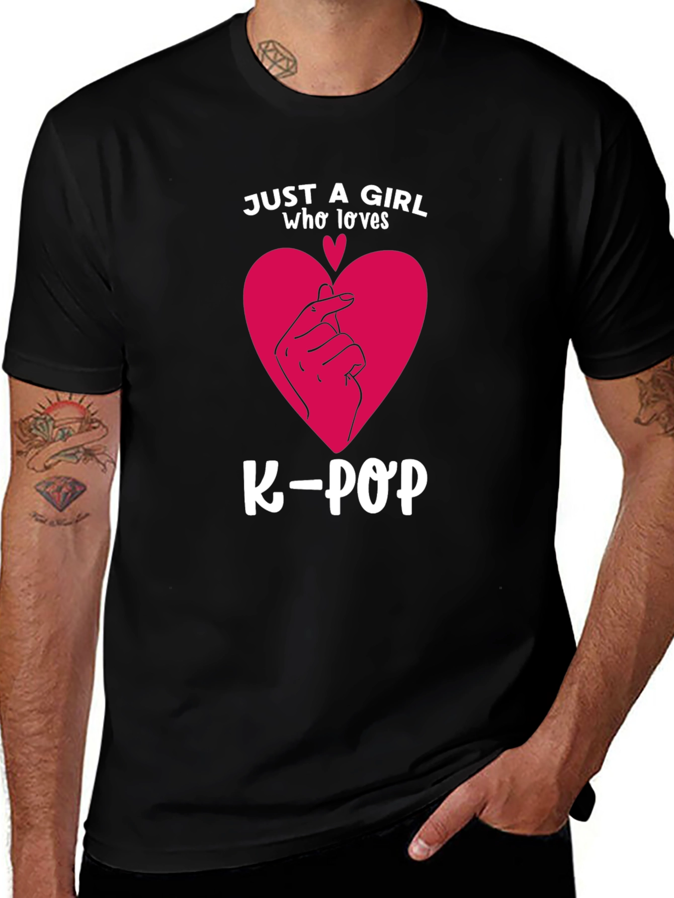 K-Pop Lover T-Shirt - Just a Girl Who Loves