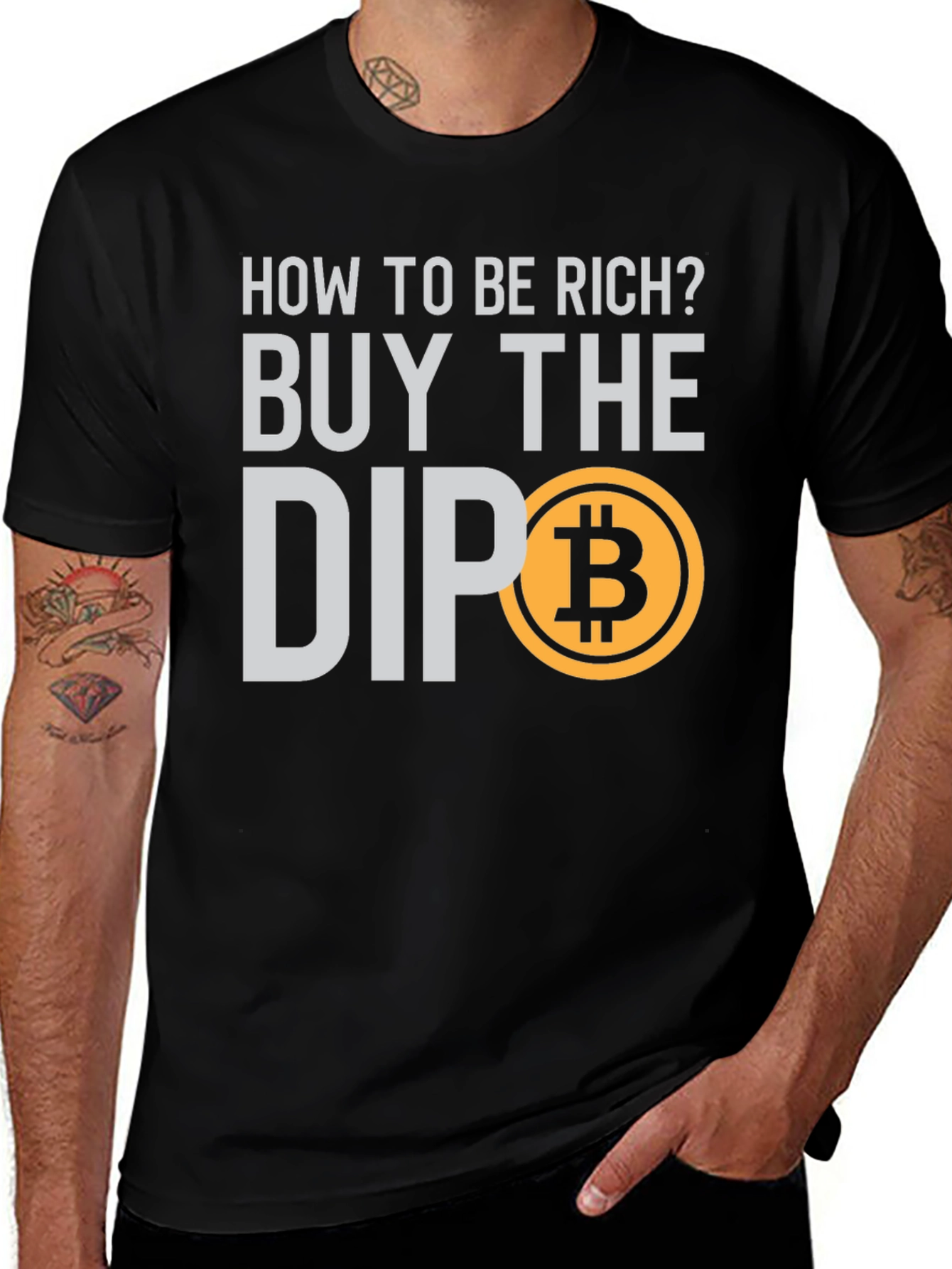 Buy the Dip Bitcoin T-Shirt