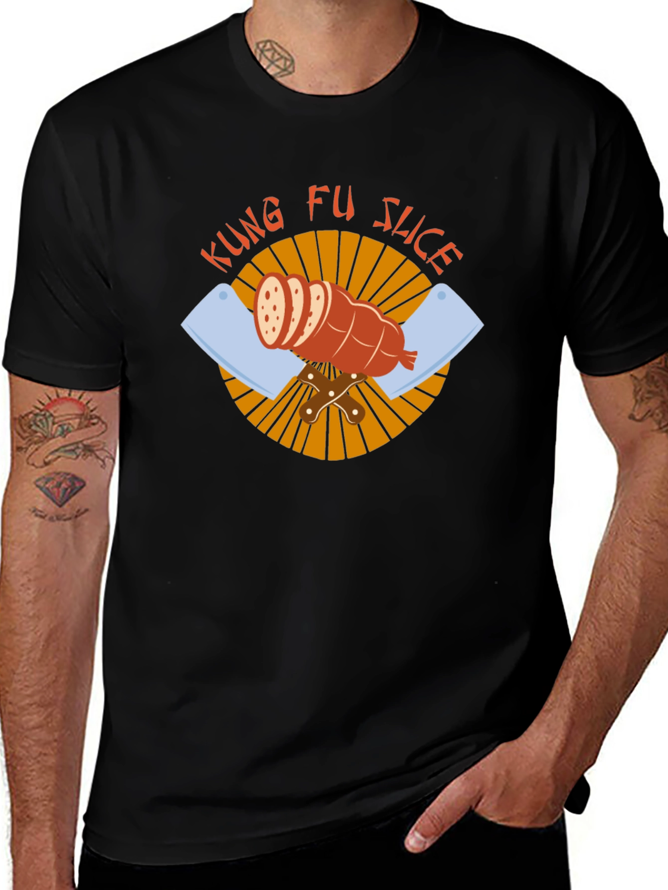 Variant 8 of Kung Fu Slice Graphic T-Shirt