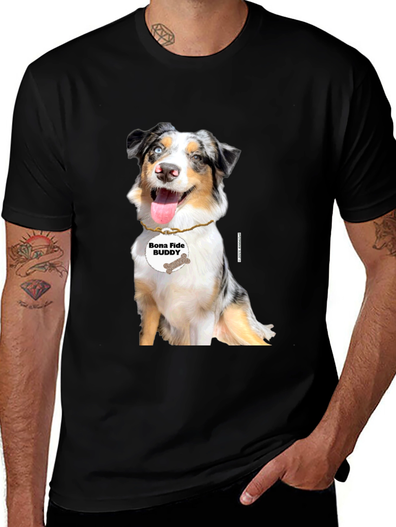 Variant 24 of Bona Fide Buddy Dog T-Shirt