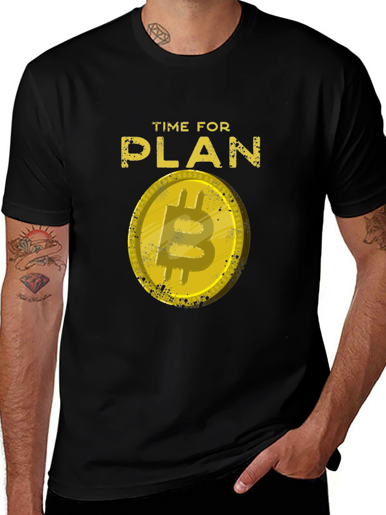 Time For Plan B Bitcoin T-Shirt