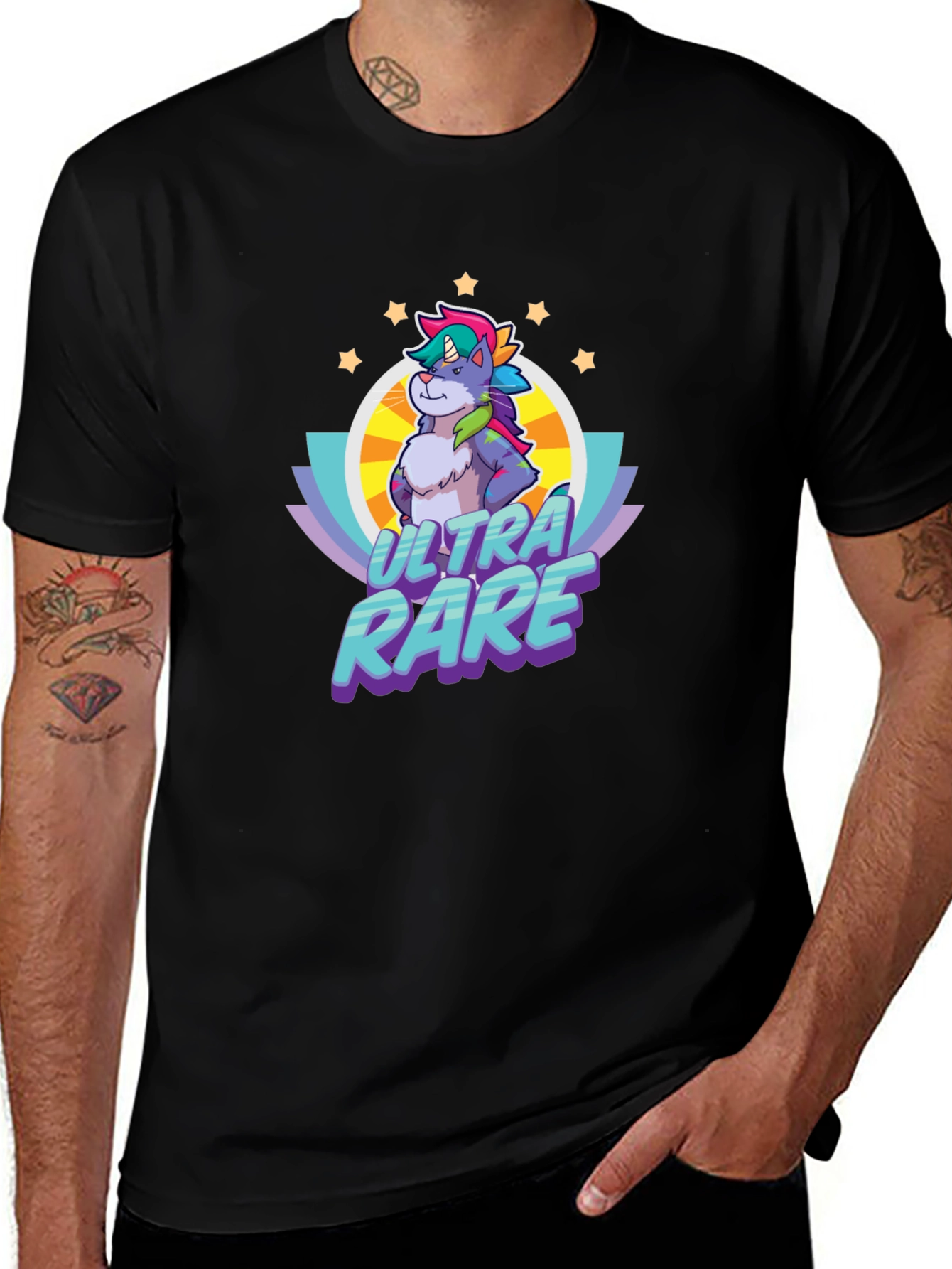 Variant 27 of Ultra Rare Unicorn Graphic Tee