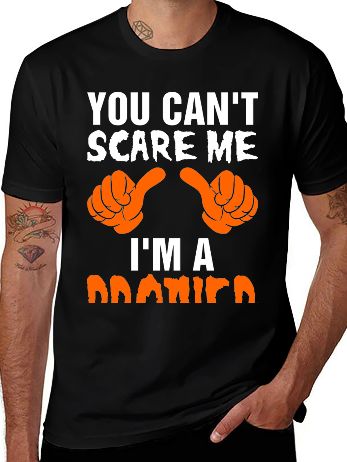 Variant 19 of You Can't Scare Me, I'm a Teacher T-Shirt