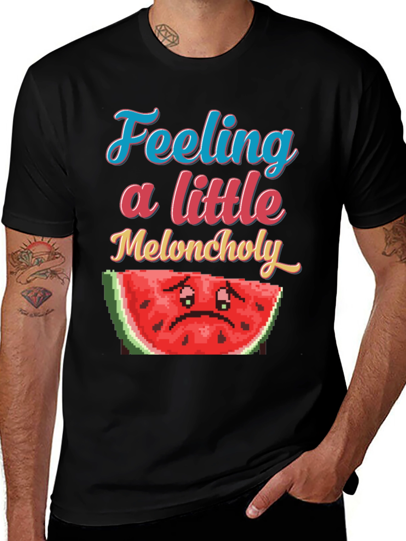 Variant 16 of Feeling a Little Meloncholy T-Shirt