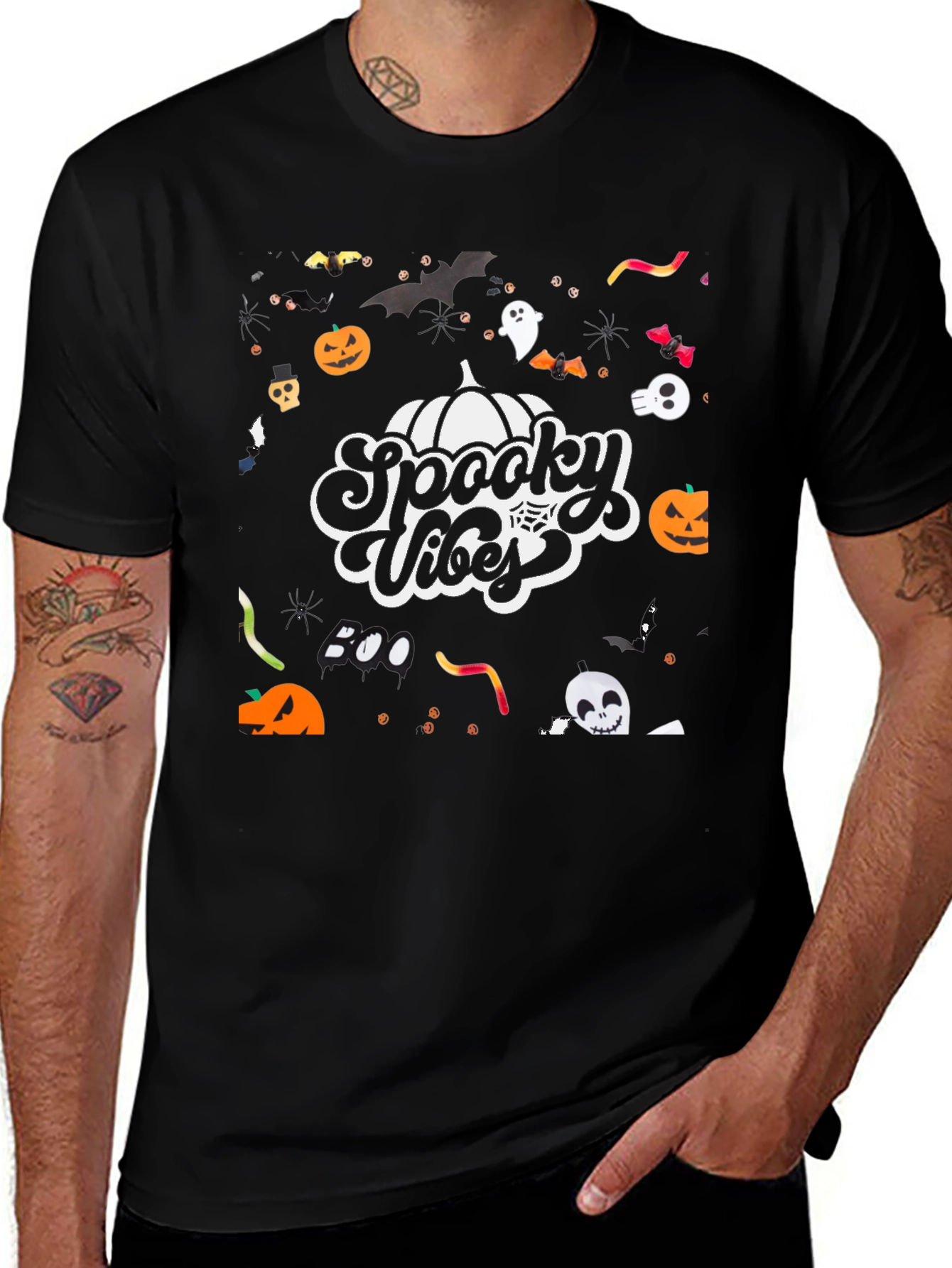 Spooky Vibes Halloween T-Shirt