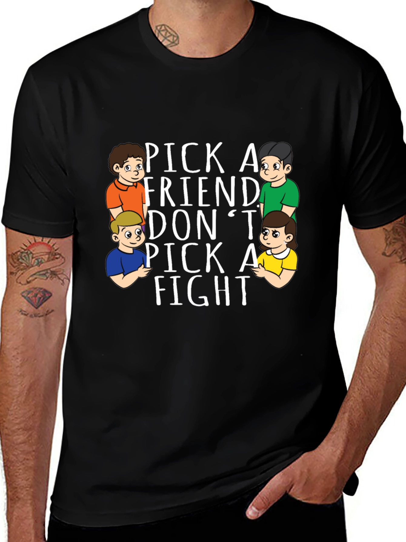 Variant 9 of Pick a Friend T-Shirt