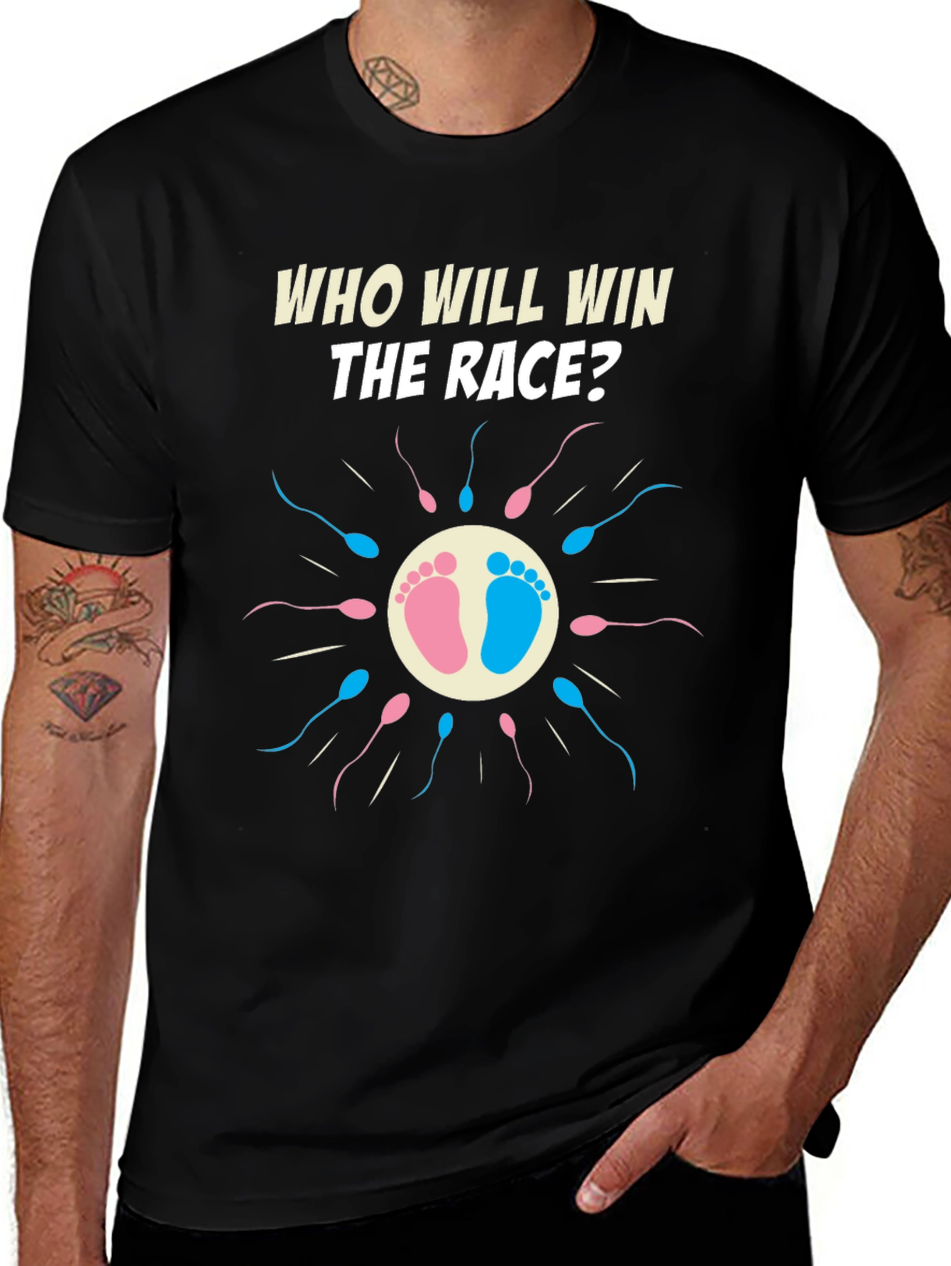 Variant 5 of Gender Reveal T-Shirt: Who Will Win?