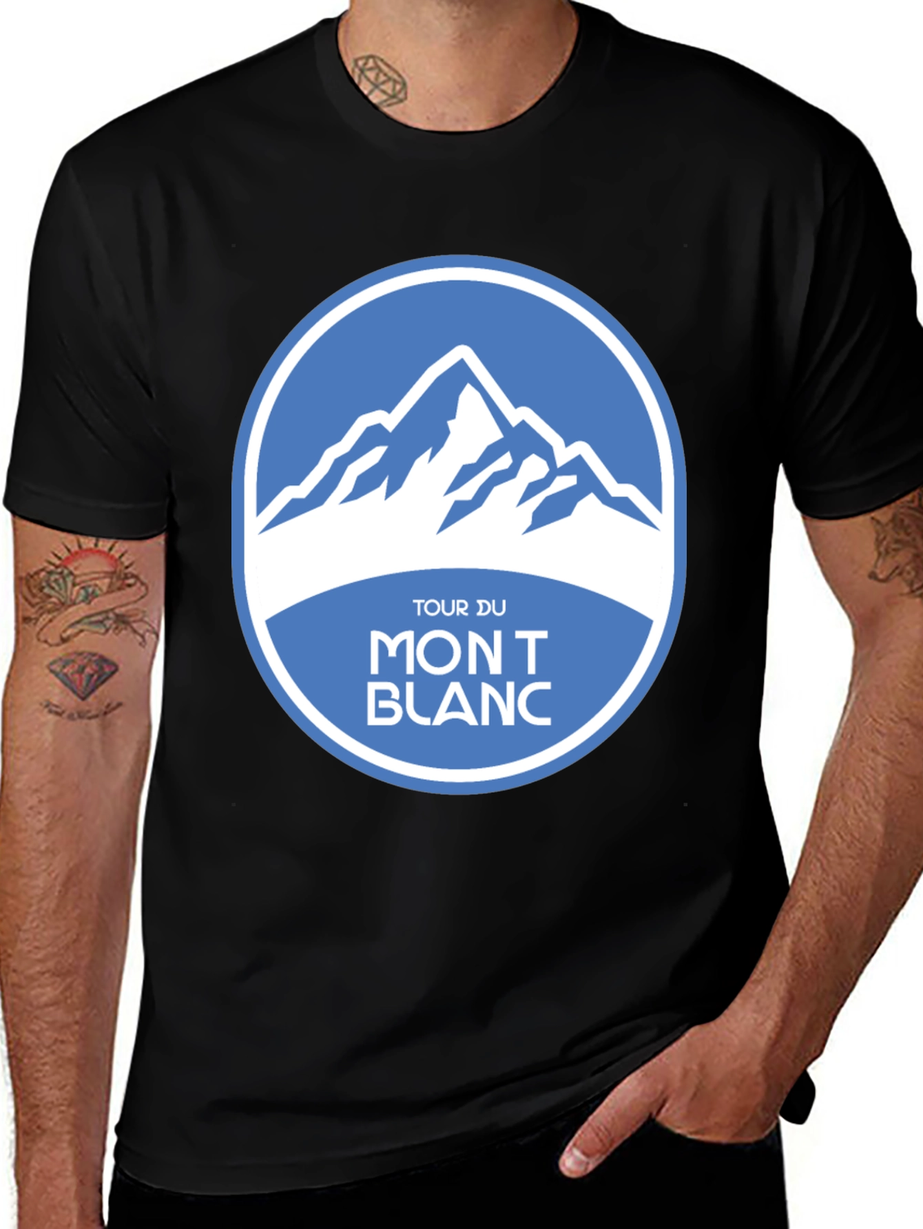 Variant 23 of Mont Blanc Graphic T-Shirt