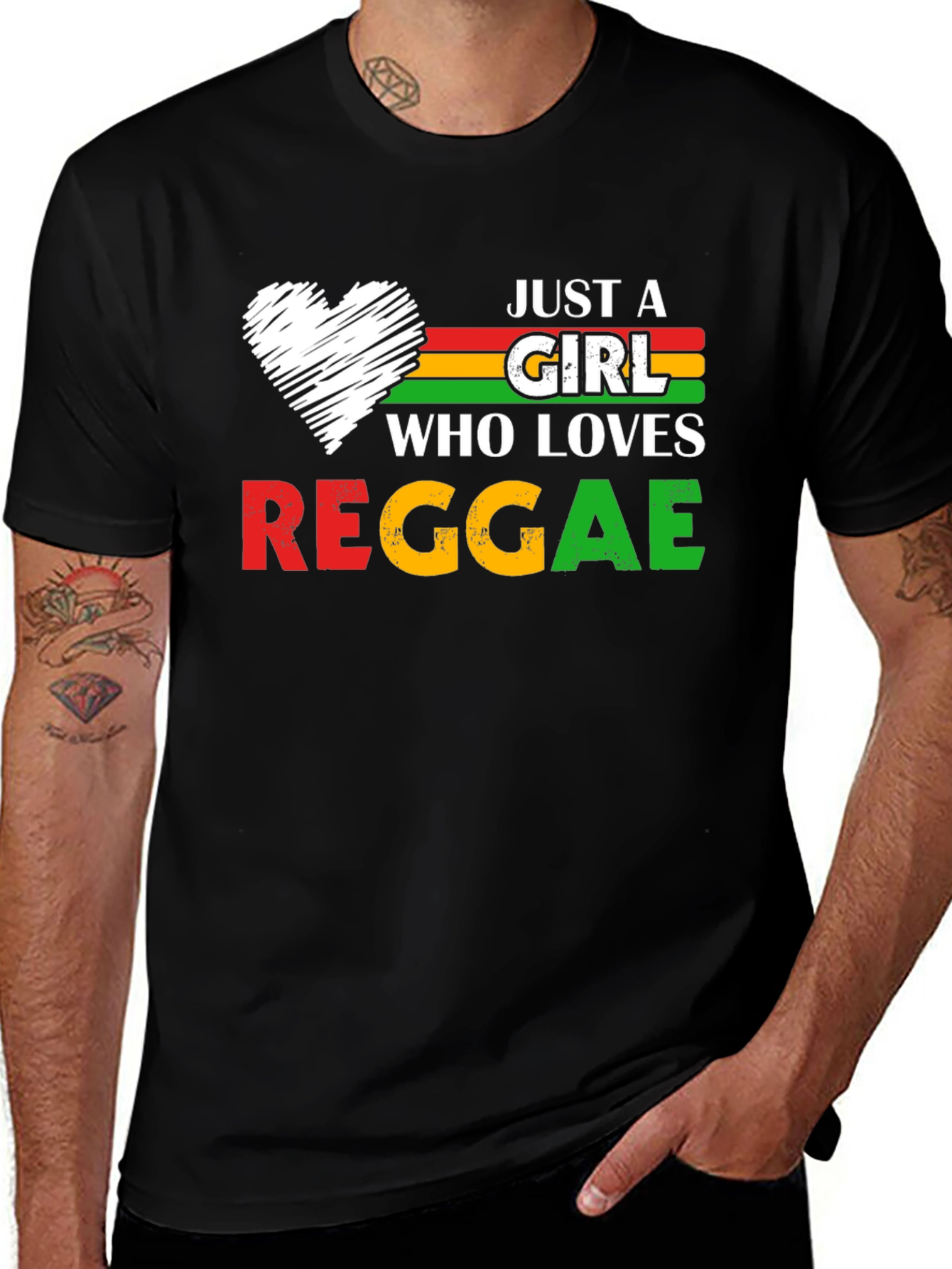 Variant 9 of Reggae Music Lover T-Shirt