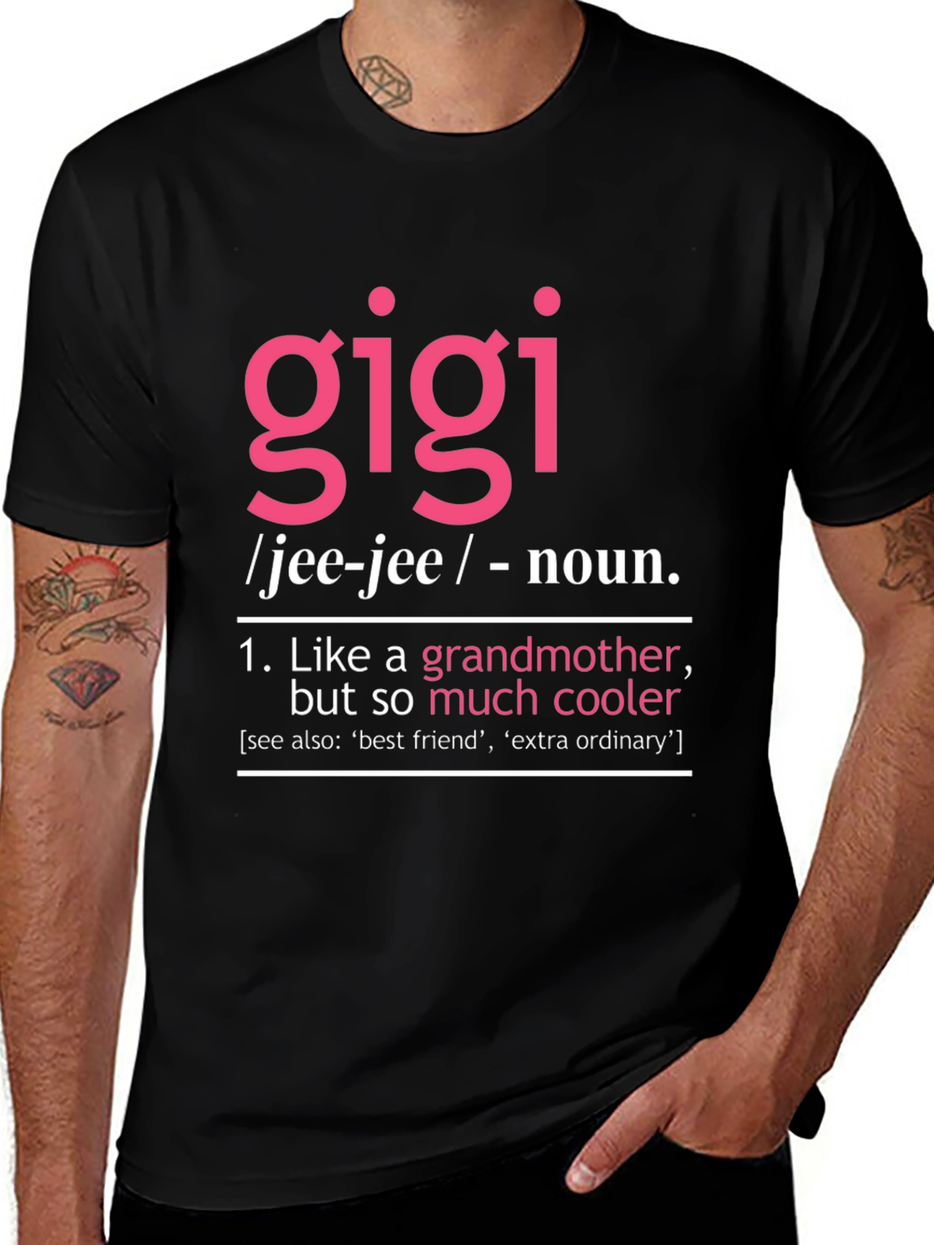 Gigi Definition T-Shirt - Cool Grandmother Tee