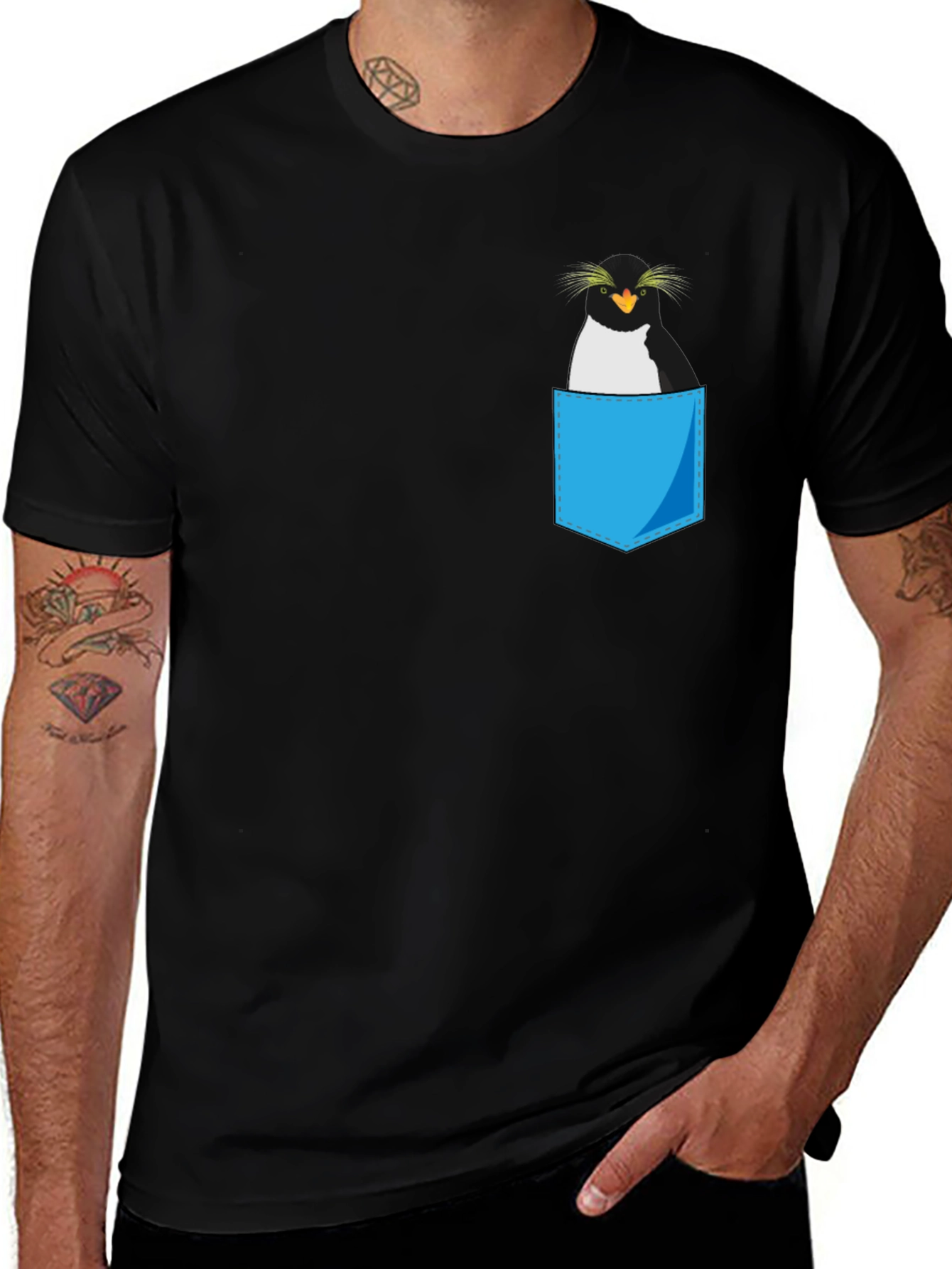 Penguin Pocket Graphic T-Shirt