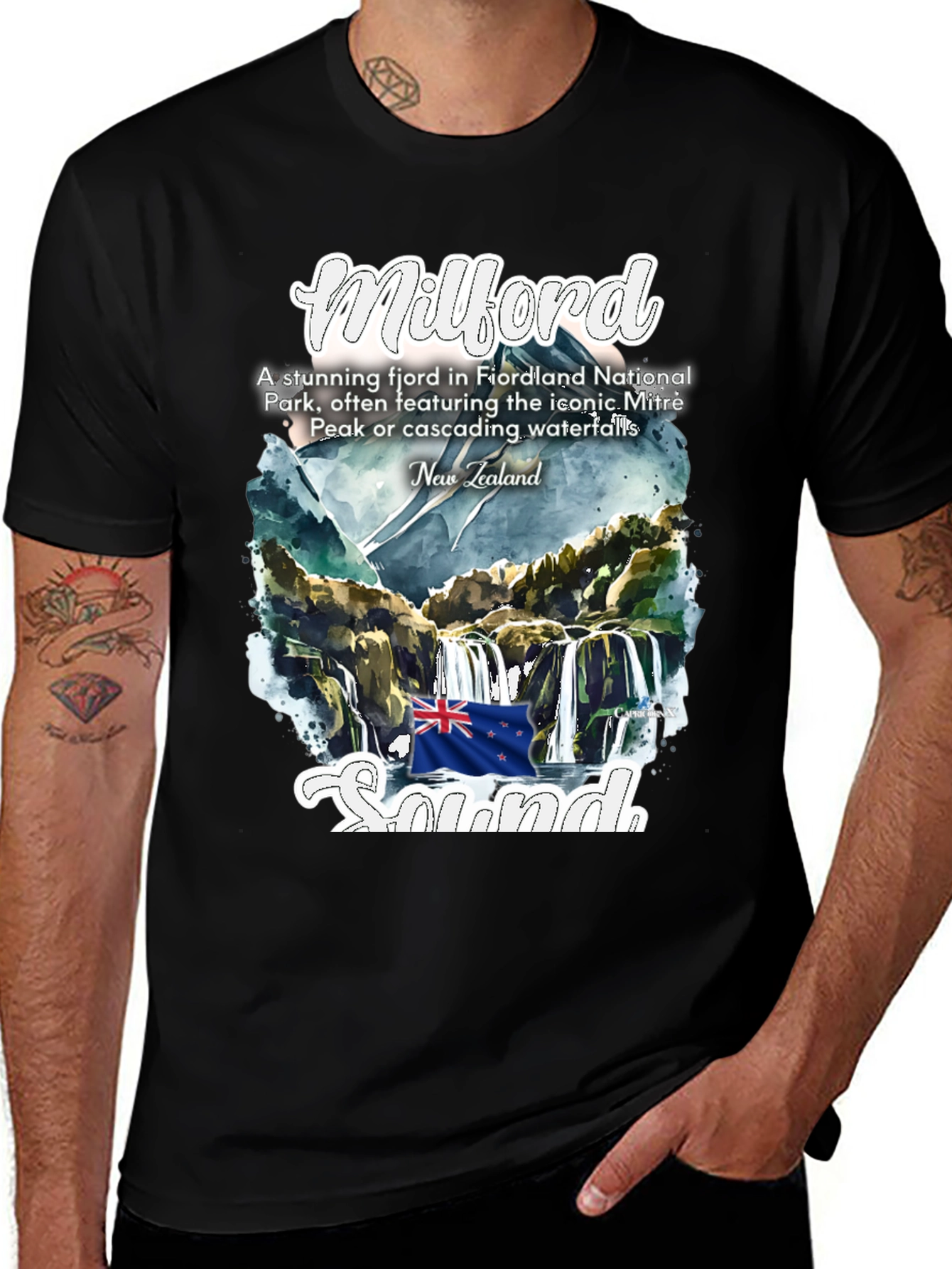 Milford Sound New Zealand T-Shirt