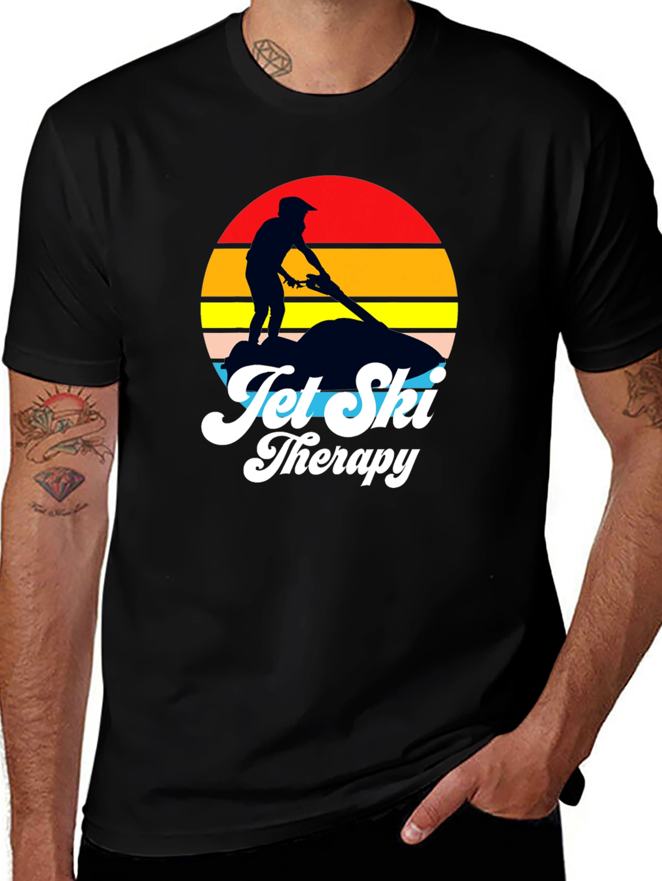 Variant 22 of Jet Ski Therapy Graphic Tee
