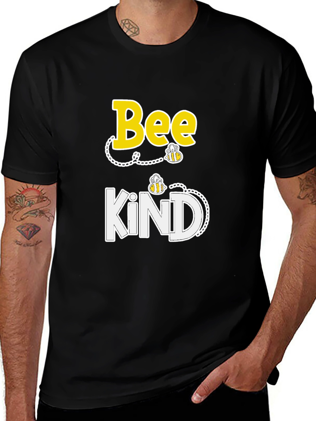 Variant 27 of Bee Kind Graphic Tee - Stylish Unisex T-Shirt