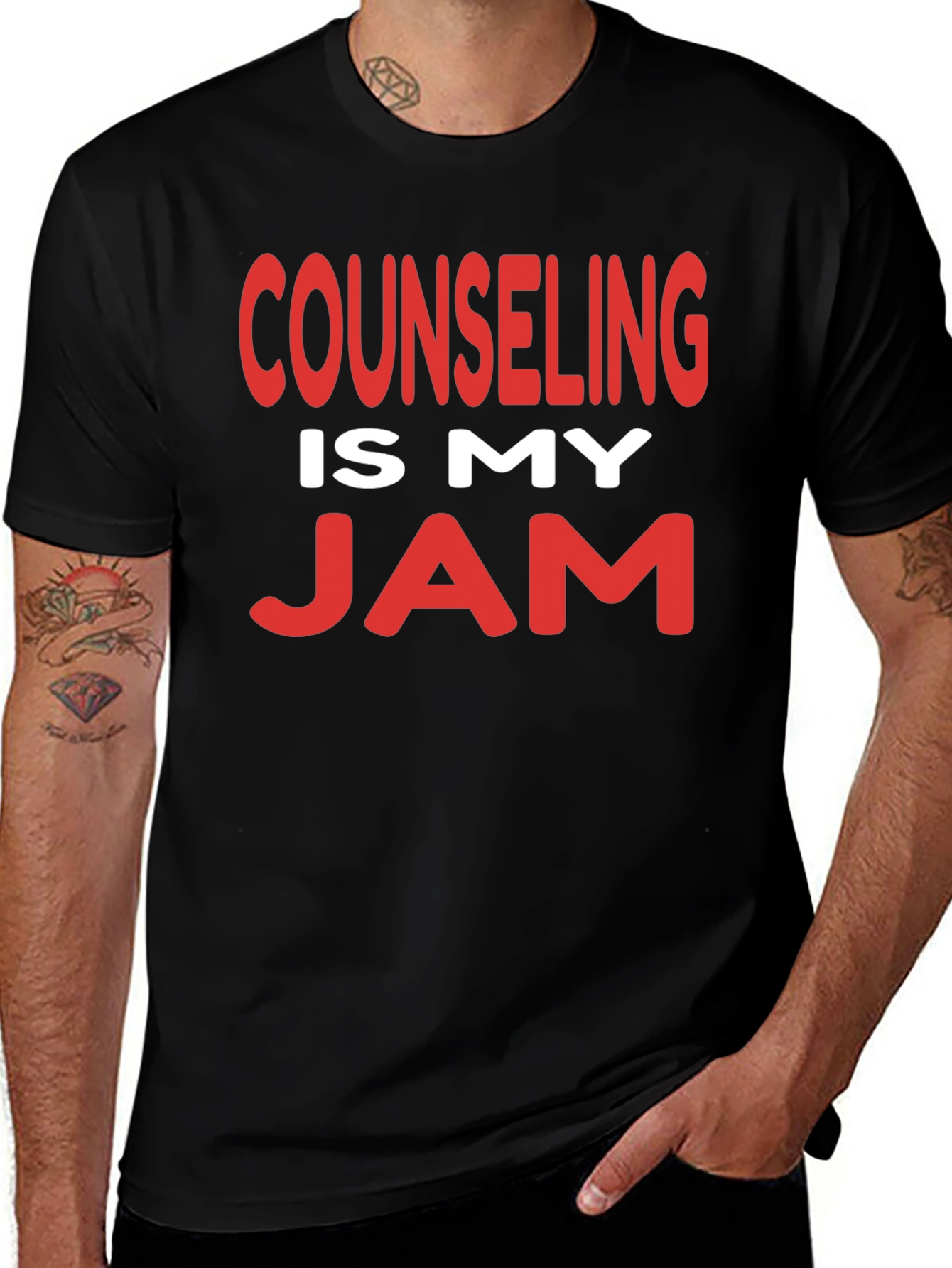 Variant 25 of Counseling Is My Jam T-Shirt - Funny Counselor Tee