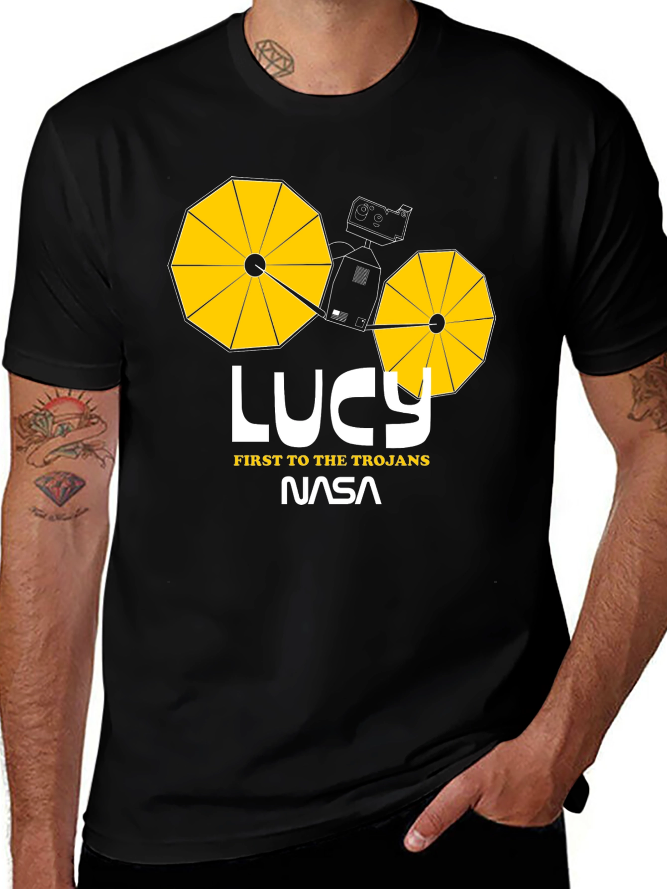 NASA Lucy Mission T-Shirt - First to the Trojans