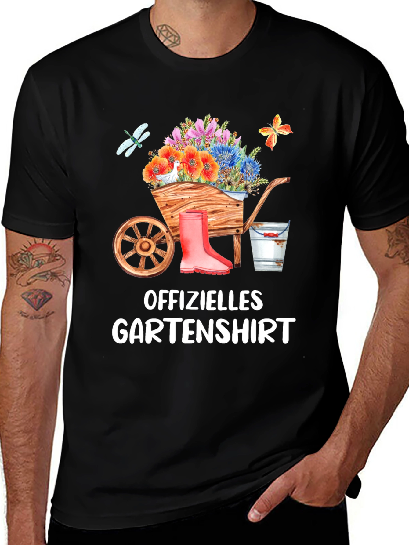 Variant 19 of Gardening Theme T-Shirt