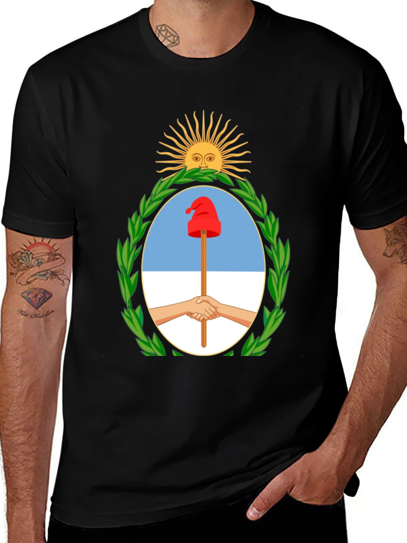 Argentina Emblem Graphic T-Shirt