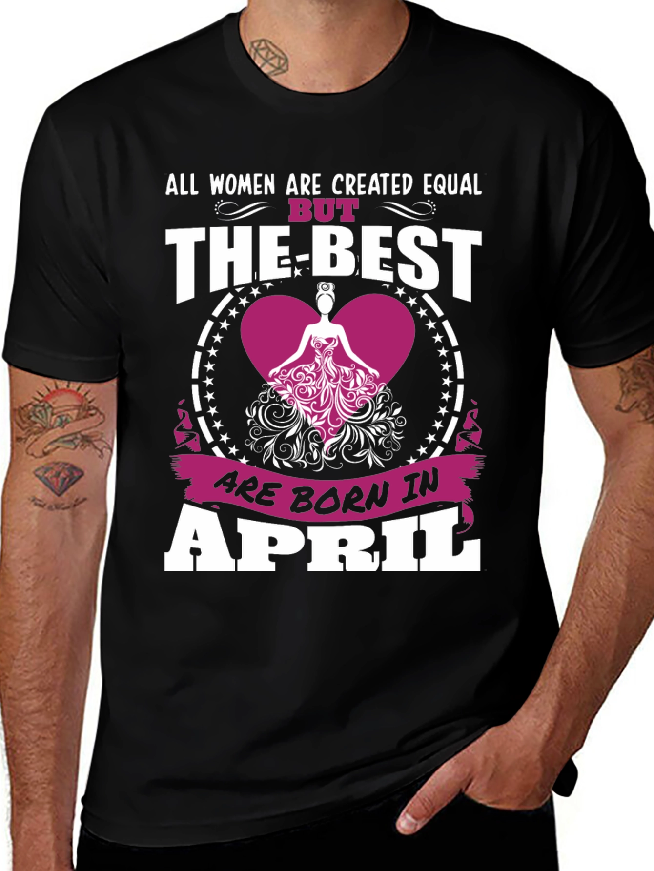 Variant 9 of Born in April Women's T-Shirt