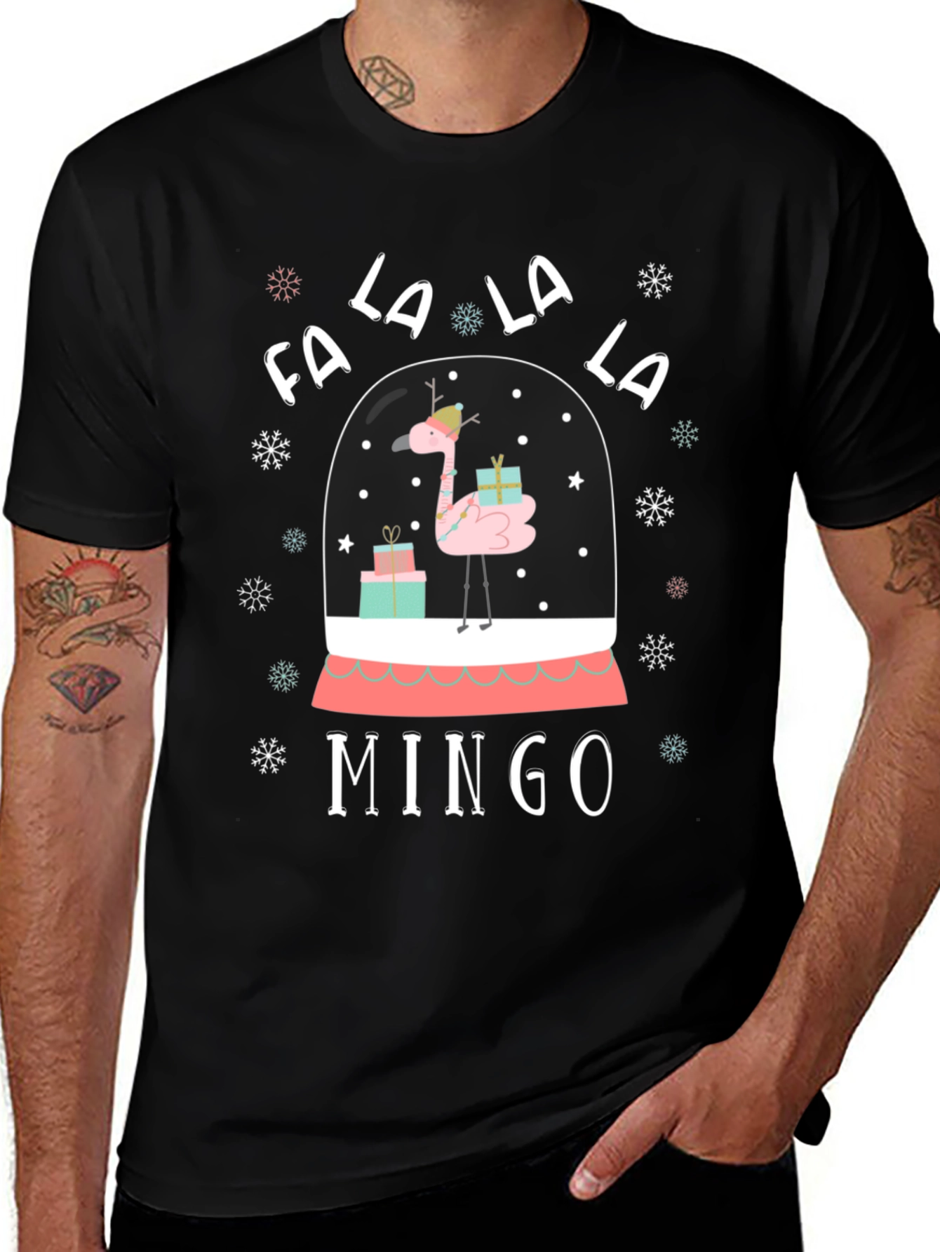 Variant 20 of Fa La La La Mingo Holiday T-Shirt