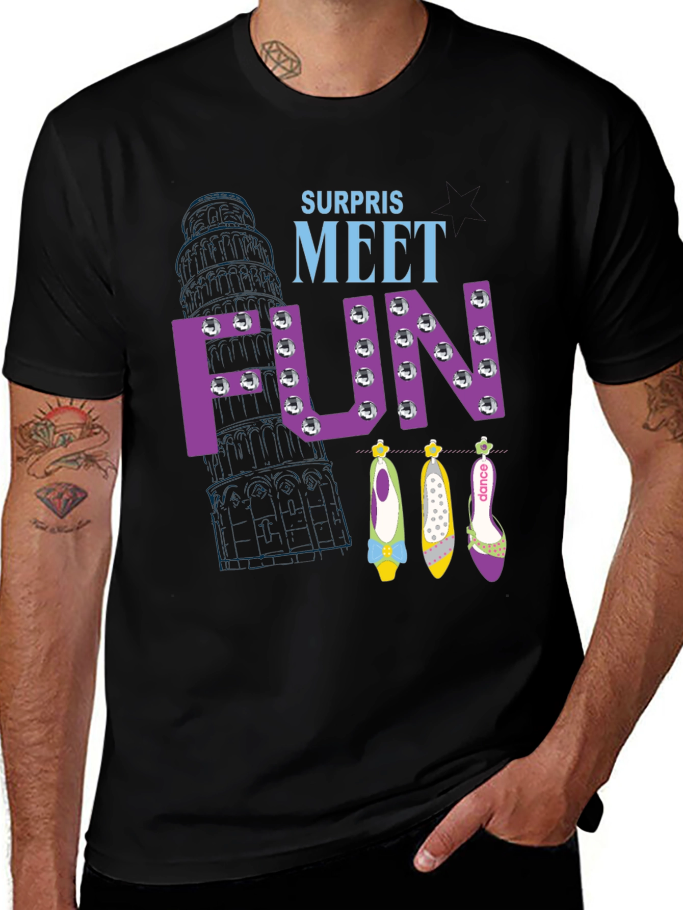 Variant 4 of Surprise Meet Fun Dance T-Shirt