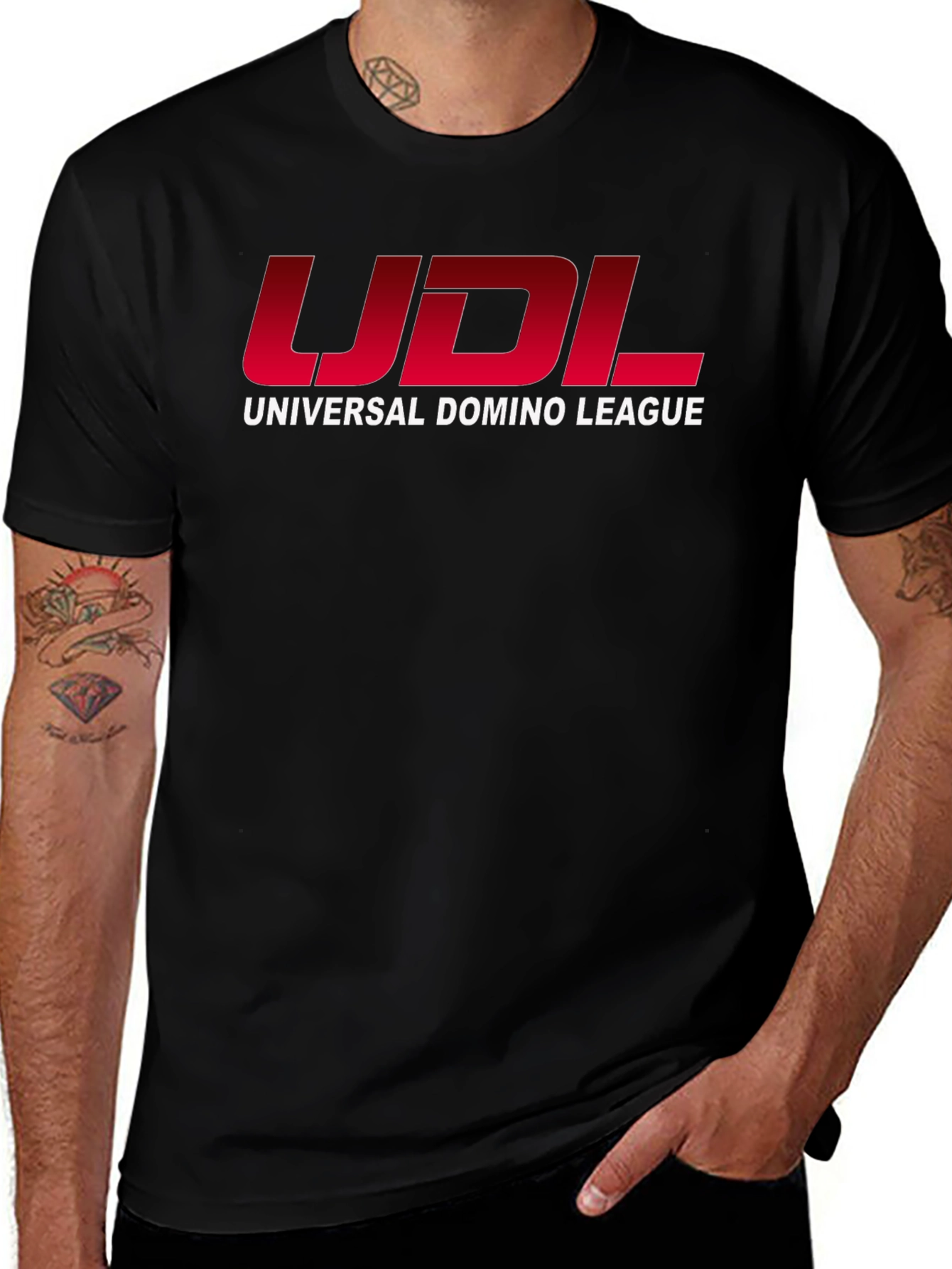 UDL Universal Domino League Graphic T-Shirt