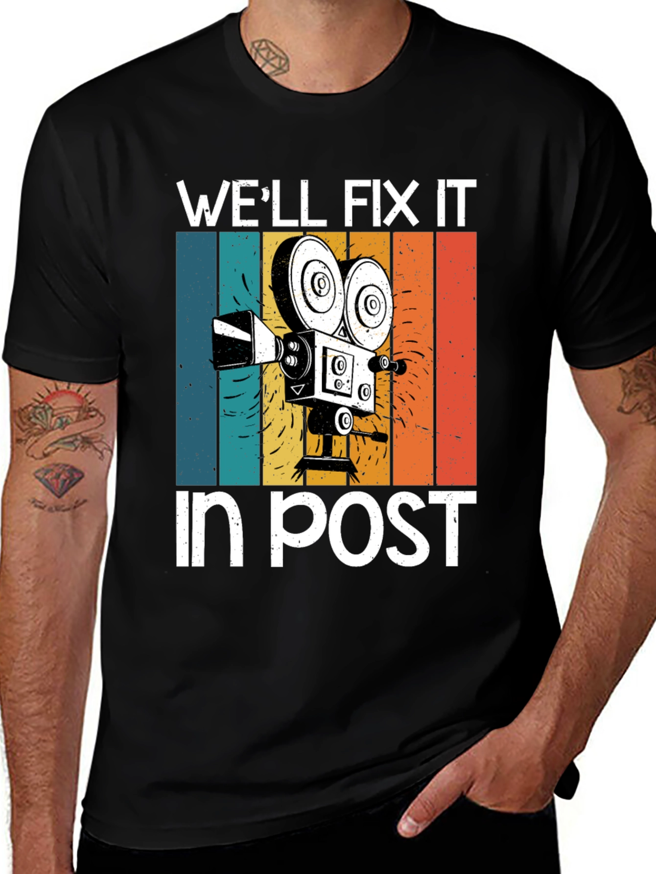 Variant 22 of We'll Fix It in Post T-Shirt - Filmmaker Gear