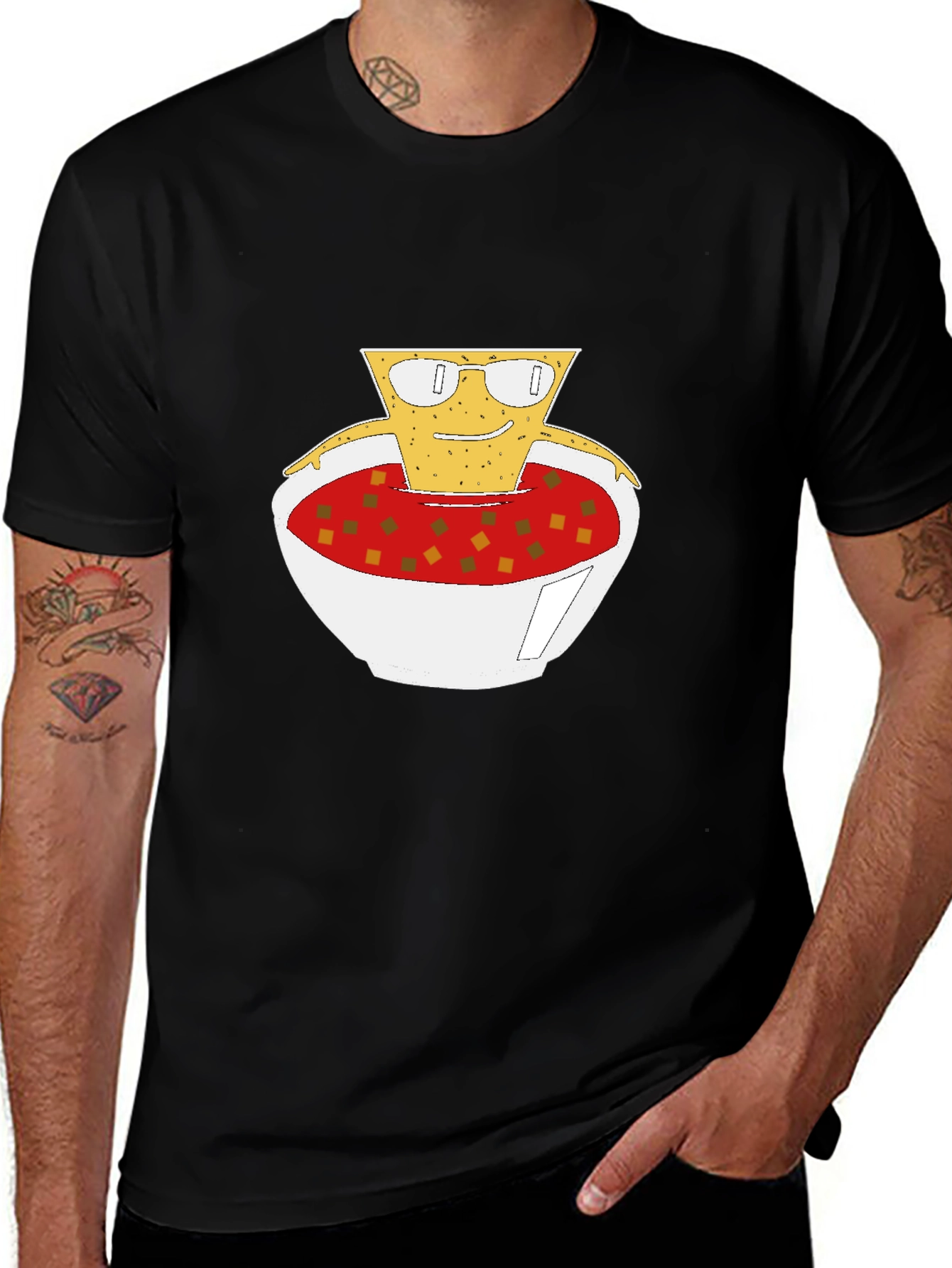 Variant 17 of Funny Chip & Salsa Graphic Tee