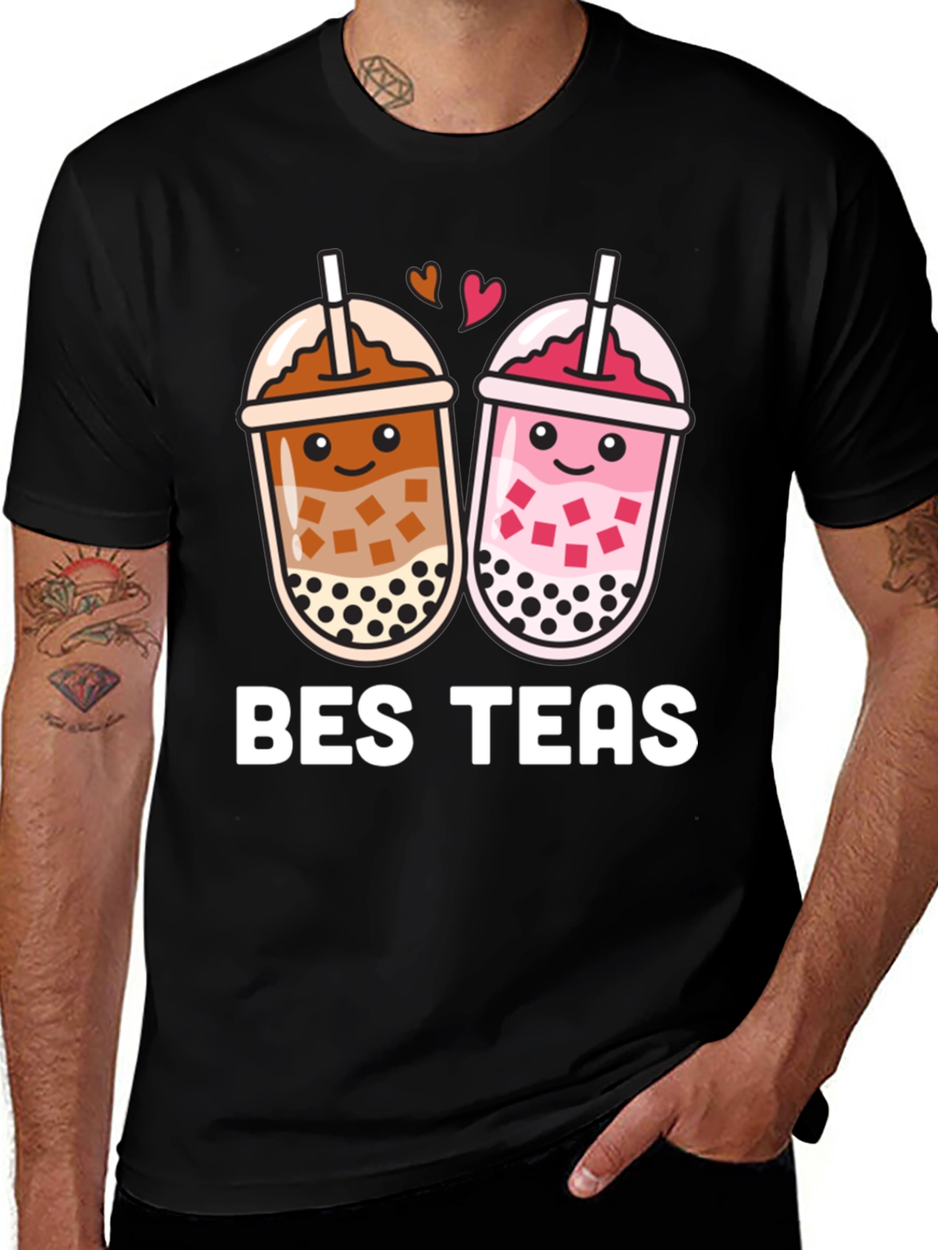 Variant 8 of Bes Teas Bubble Tea Graphic Tee