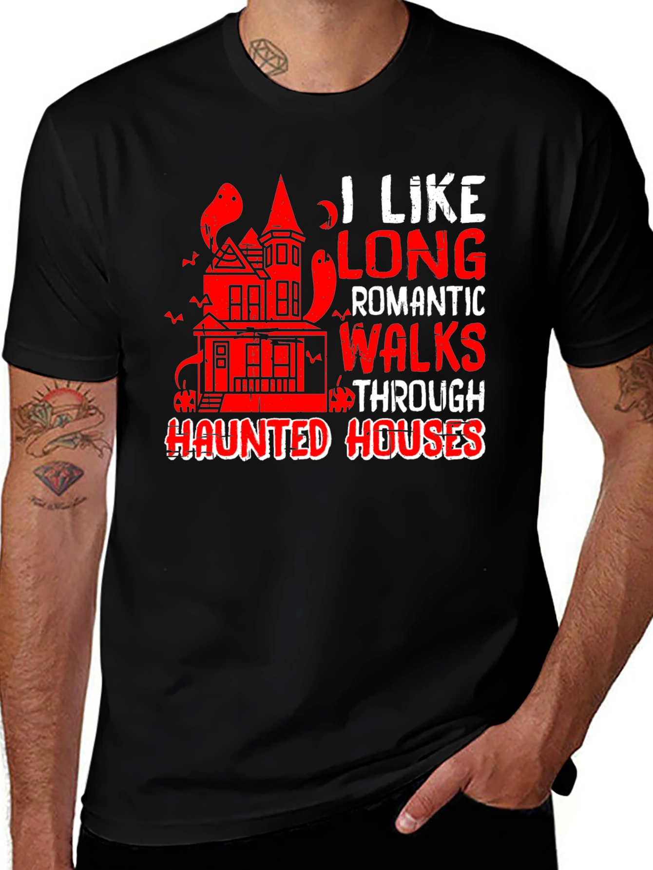 Haunted Houses T-Shirt: Long Romantic Walks