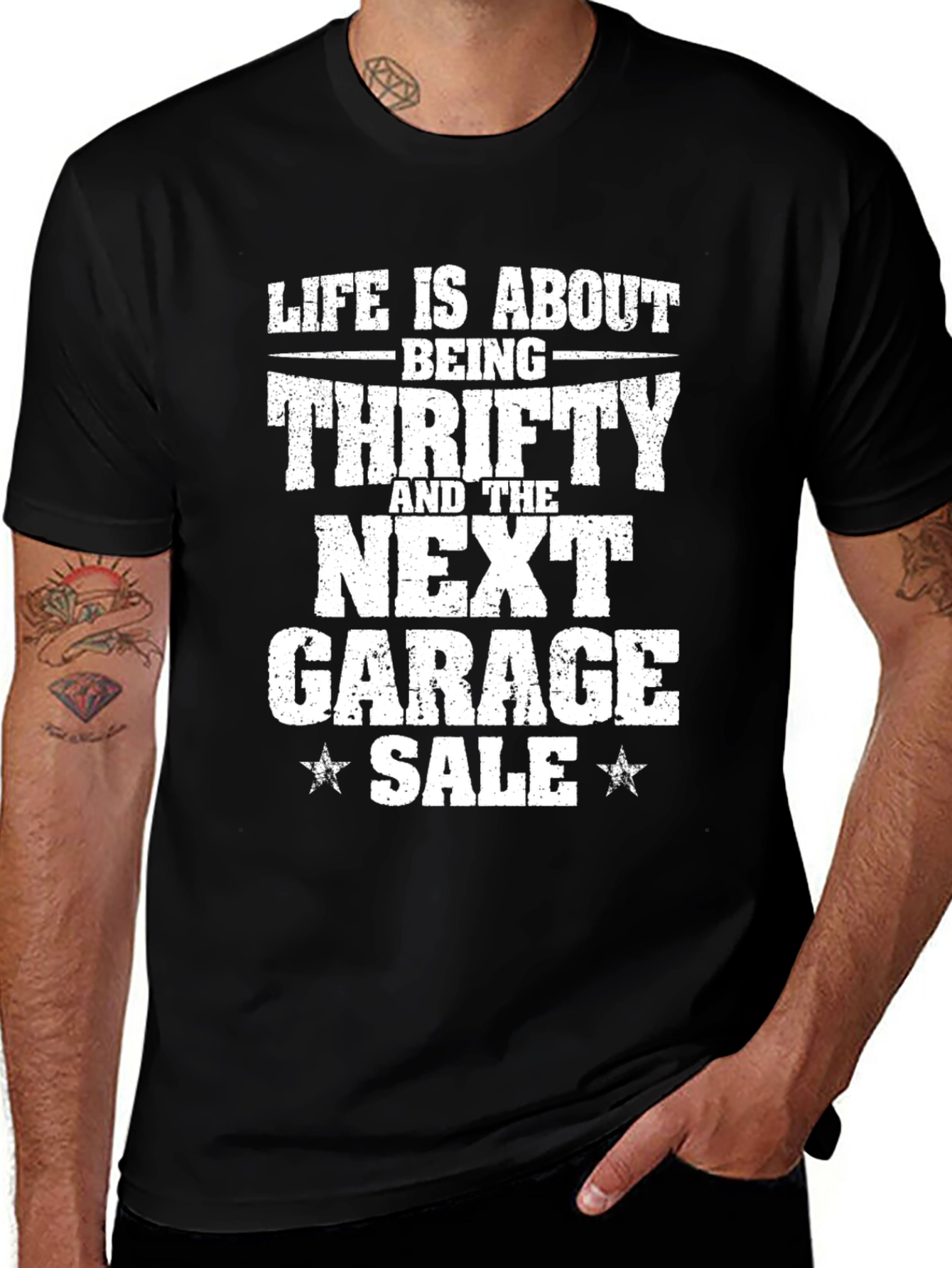 Thrifty Garage Sale Graphic Tee