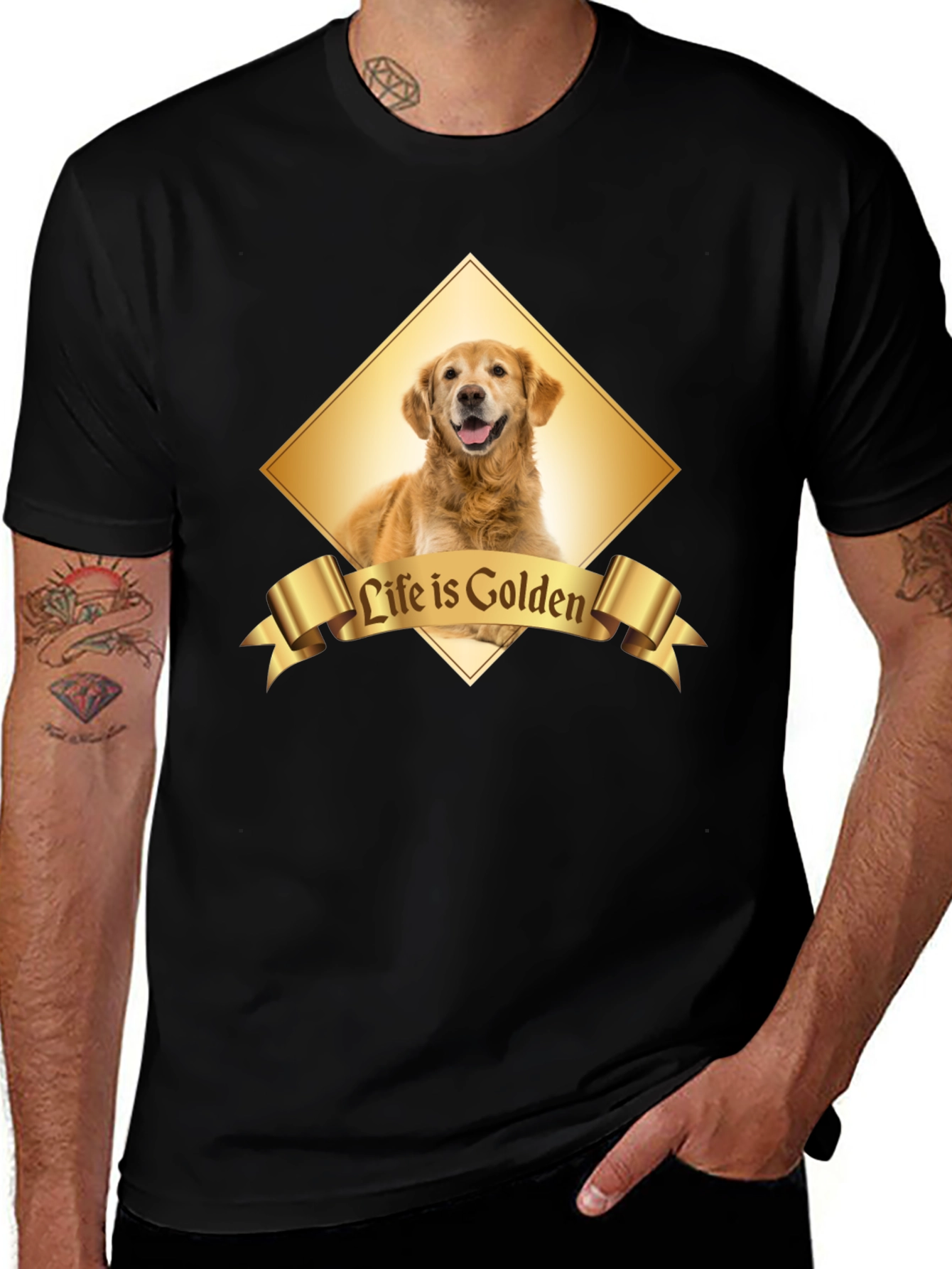 Variant 26 of Life is Golden Dog T-Shirt