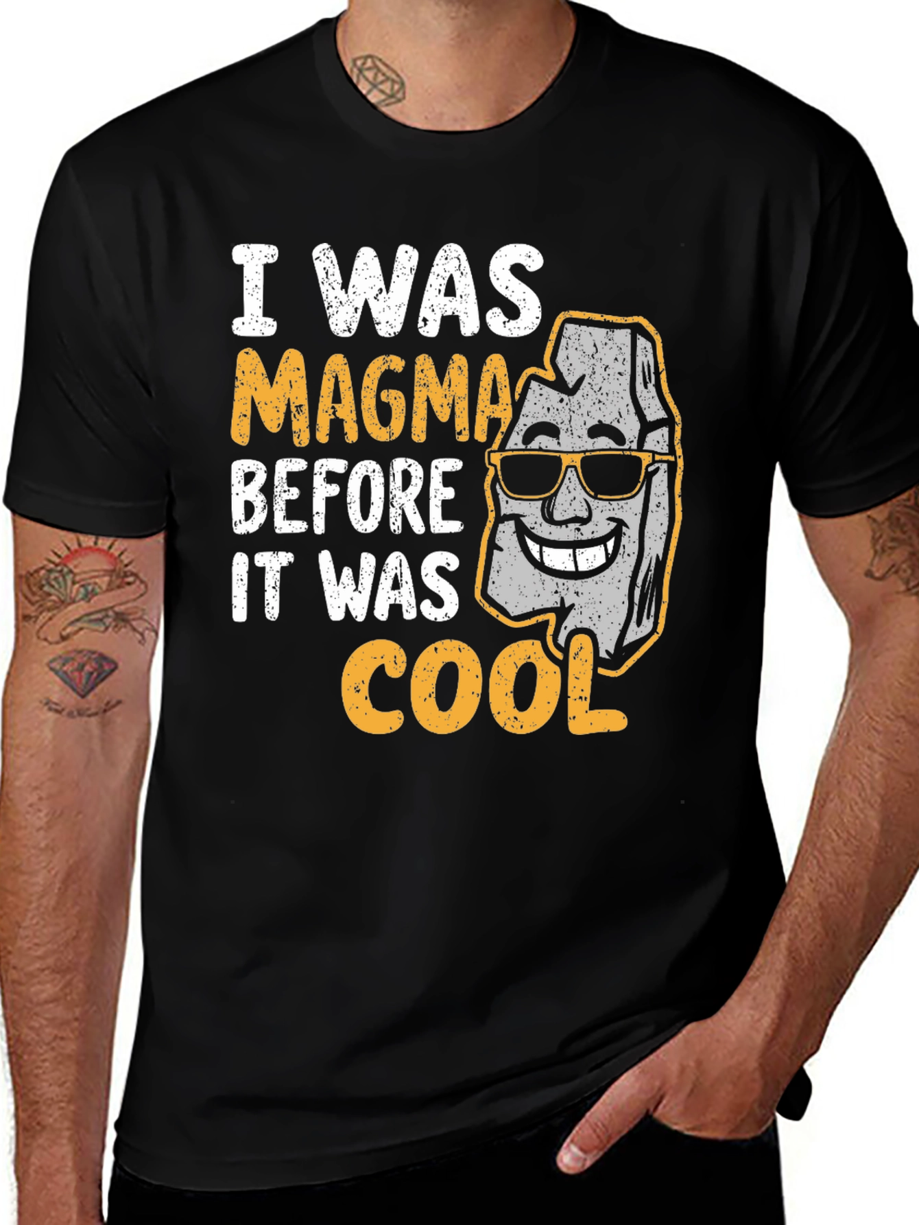Variant 11 of Magma Before Cool Black T-Shirt