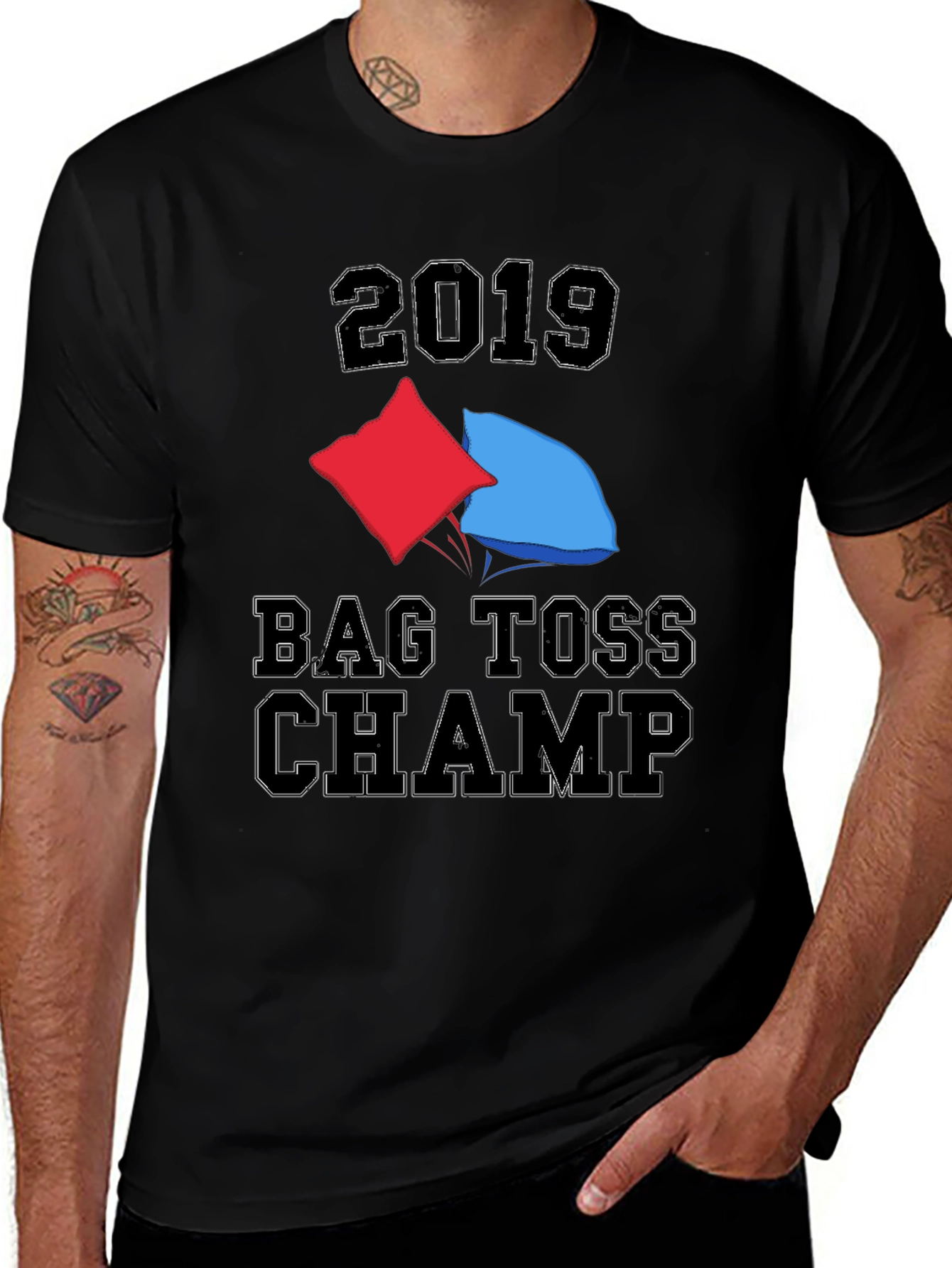 2019 Bag Toss Champ T-Shirt