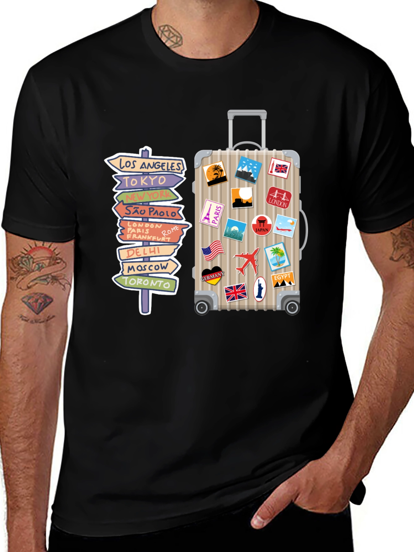 Variant 11 of Travel Destination T-Shirt