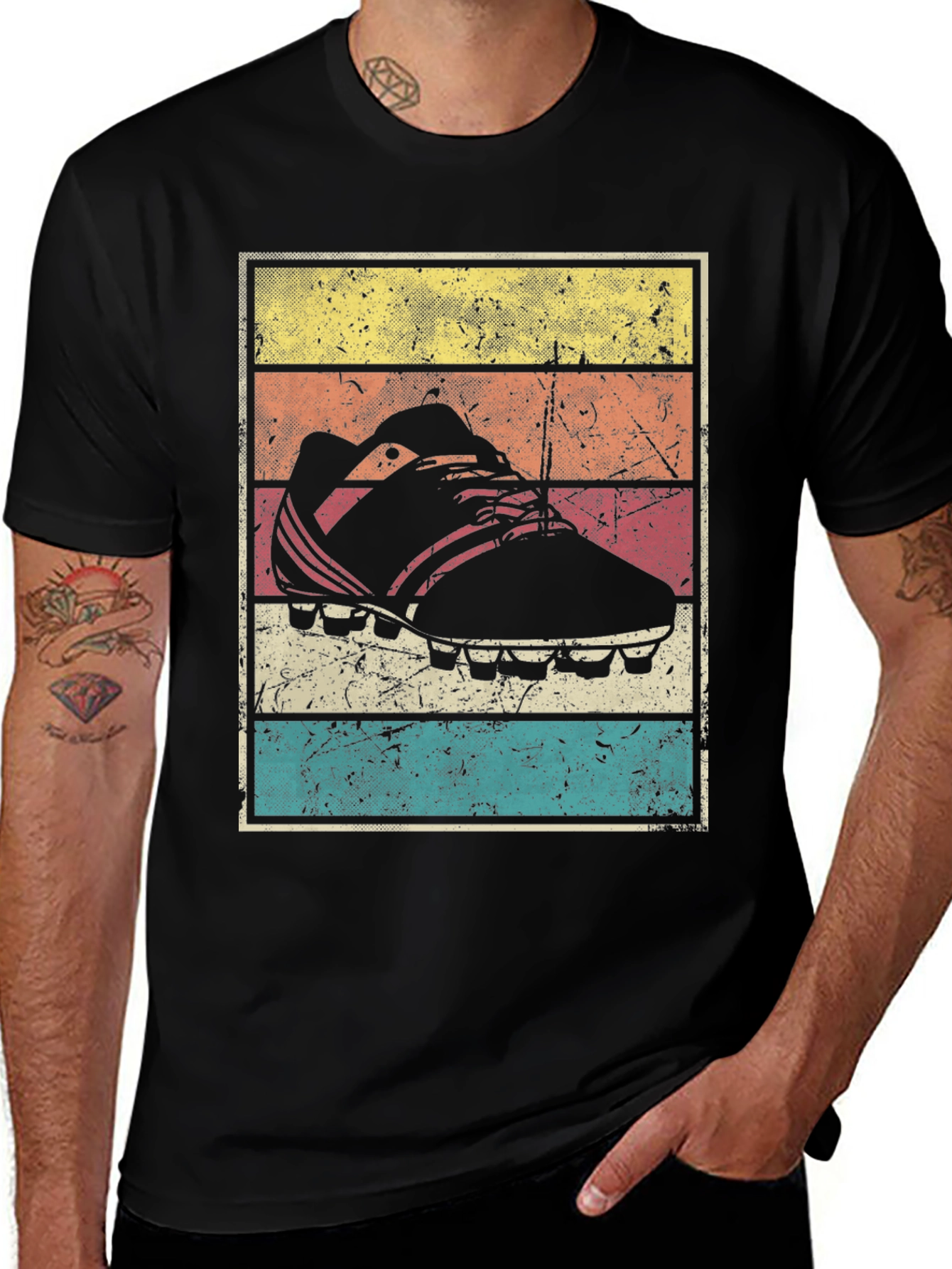 Variant 12 of Retro Soccer Cleat T-Shirt