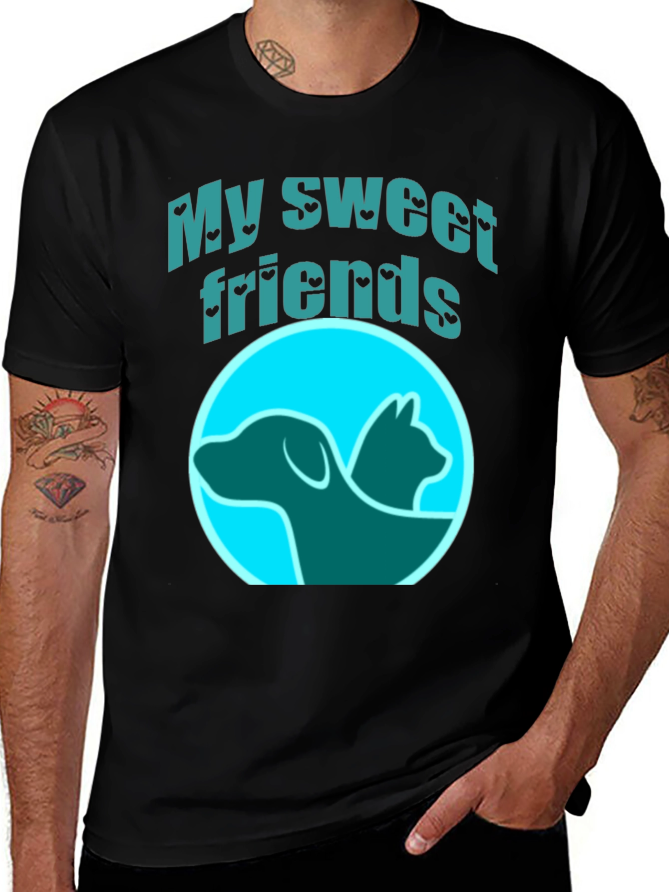 Variant 29 of My Sweet Friends Pet Graphic T-Shirt