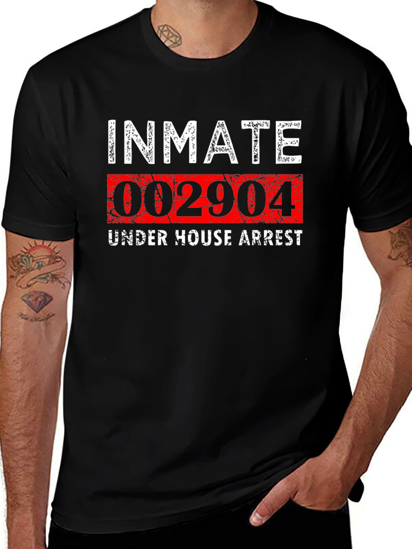 Variant 8 of Inmate Under House Arrest Graphic T-Shirt