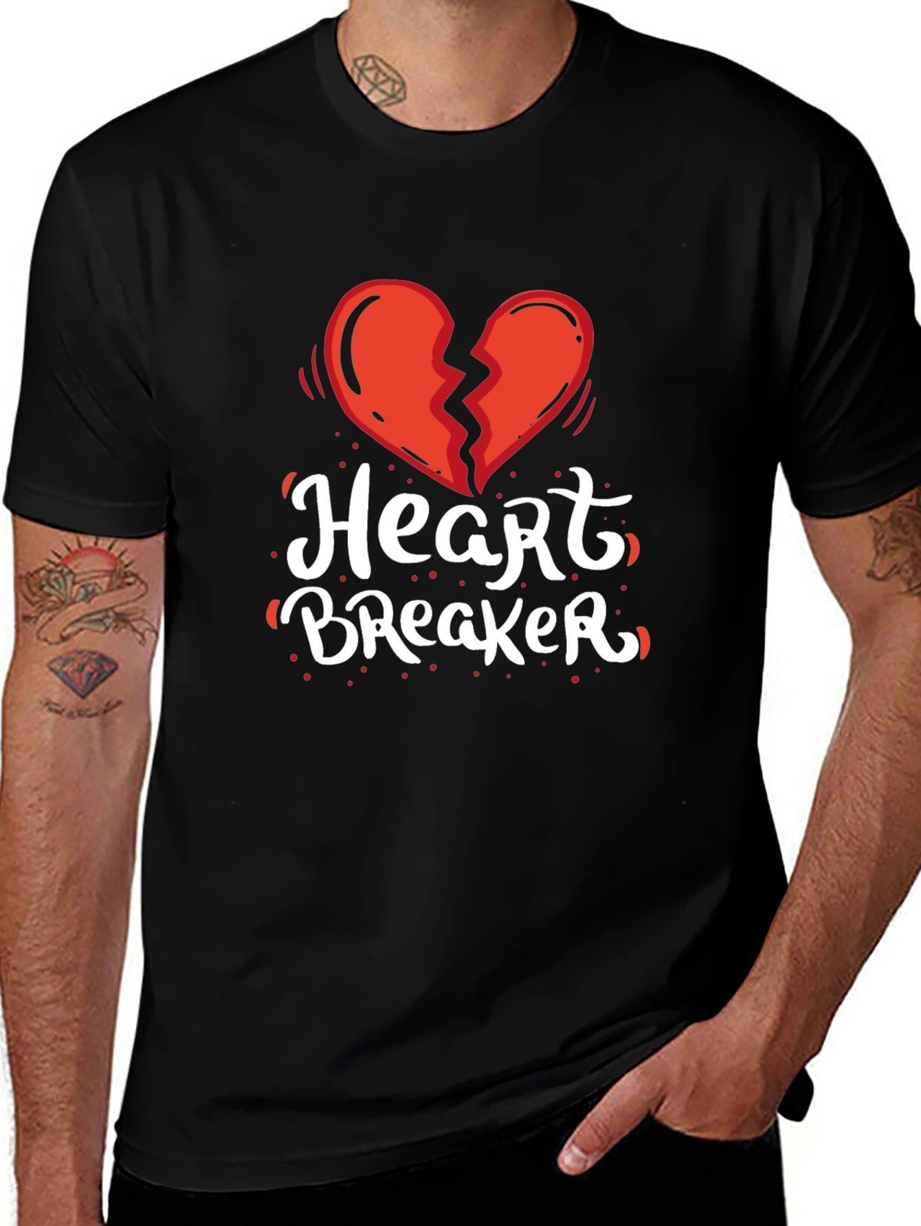 Variant 14 of Heart Breaker Graphic T-Shirt
