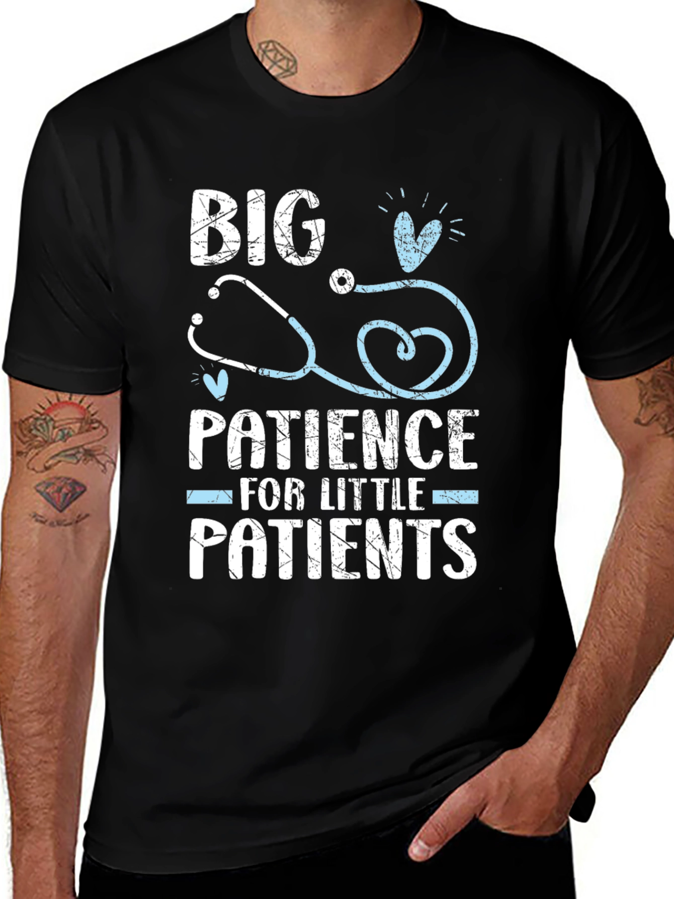 Big Patience for Little Patients Graphic T-Shirt