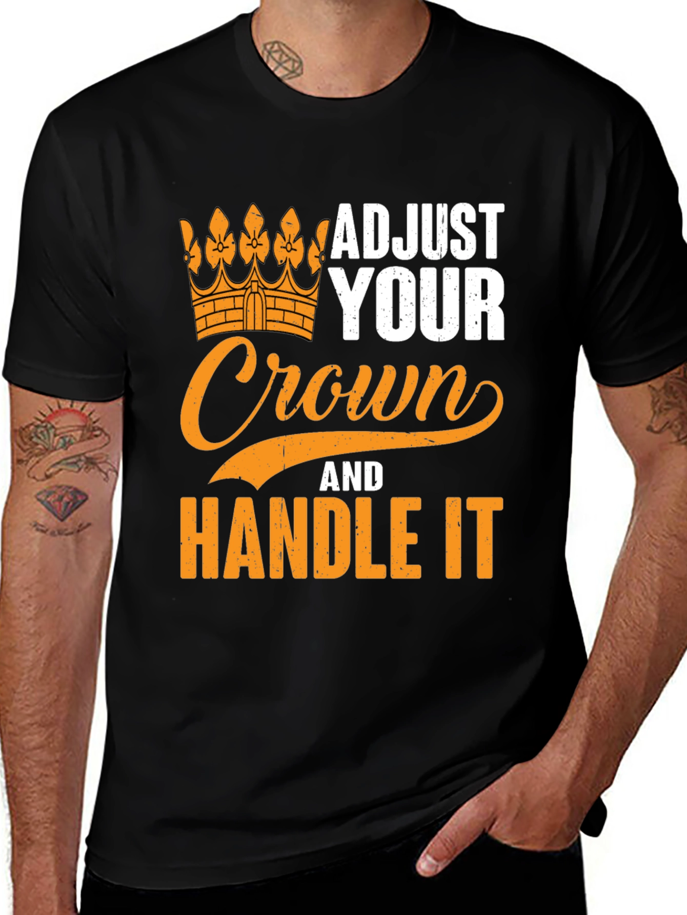 Adjust Your Crown T-Shirt - Handle It Graphic Tee