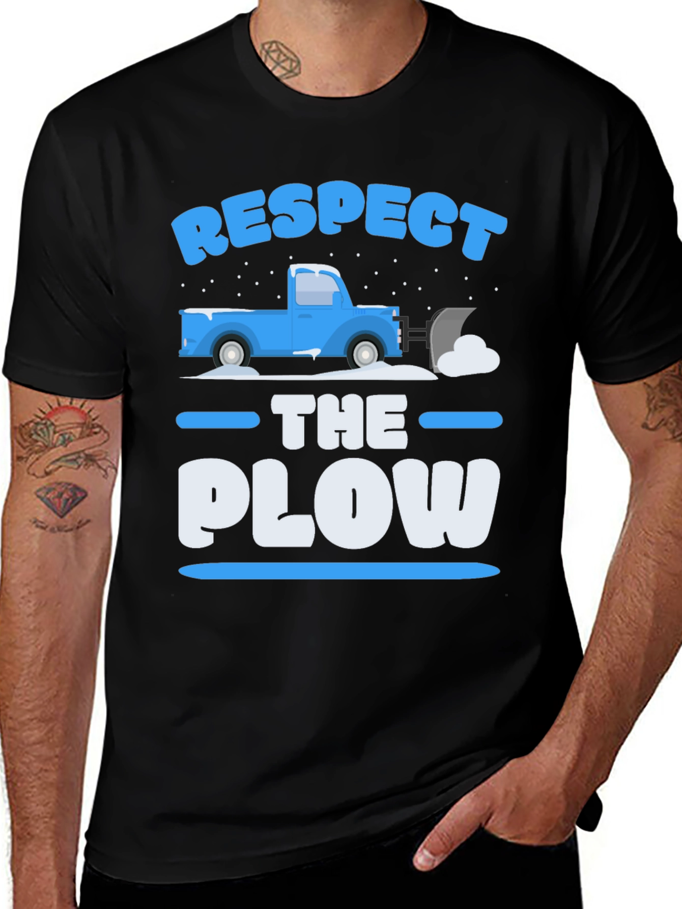 Variant 4 of Respect the Plow T-Shirt