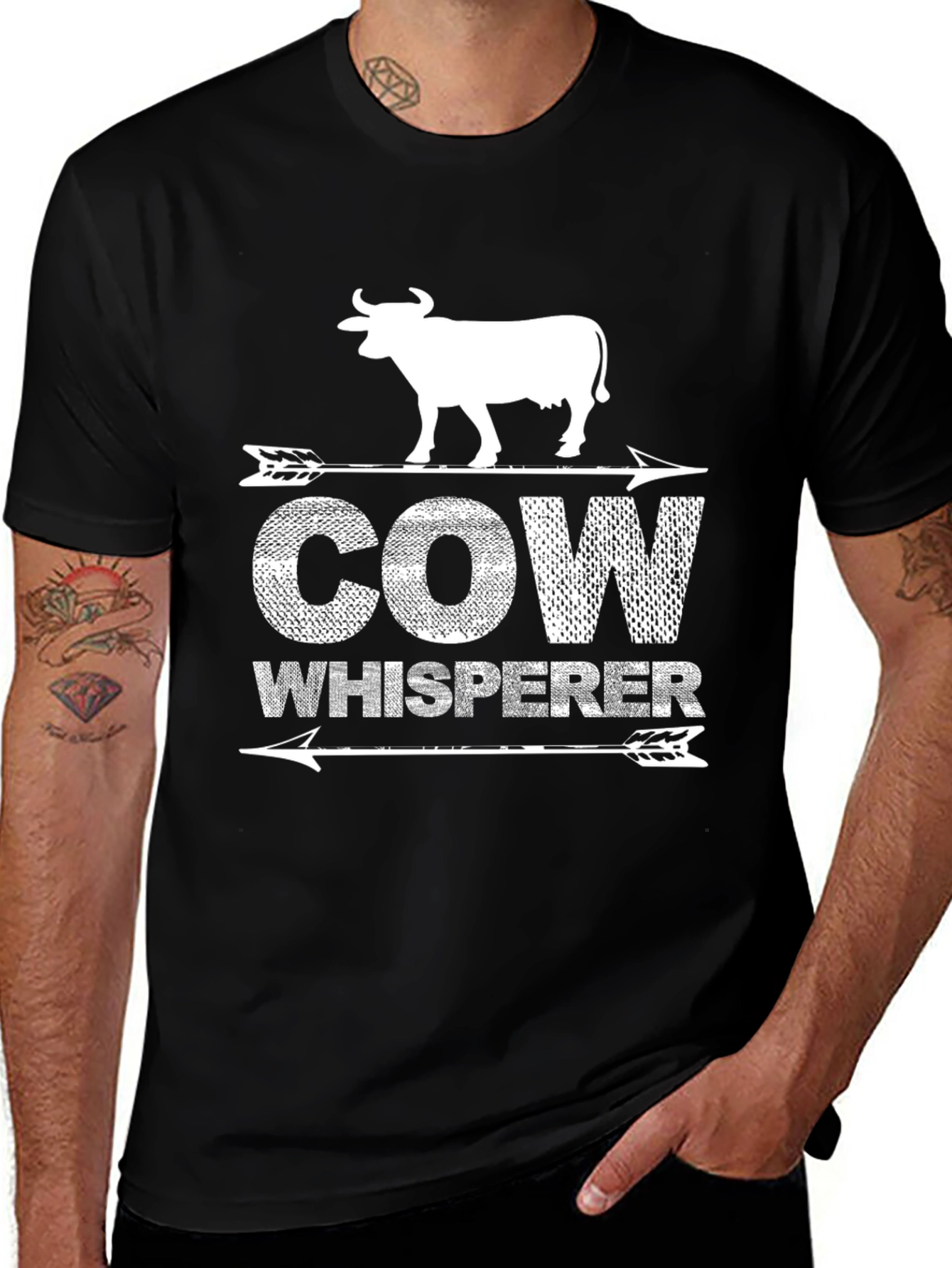 Variant 16 of Cow Whisperer Graphic Tee - Farm Life Apparel