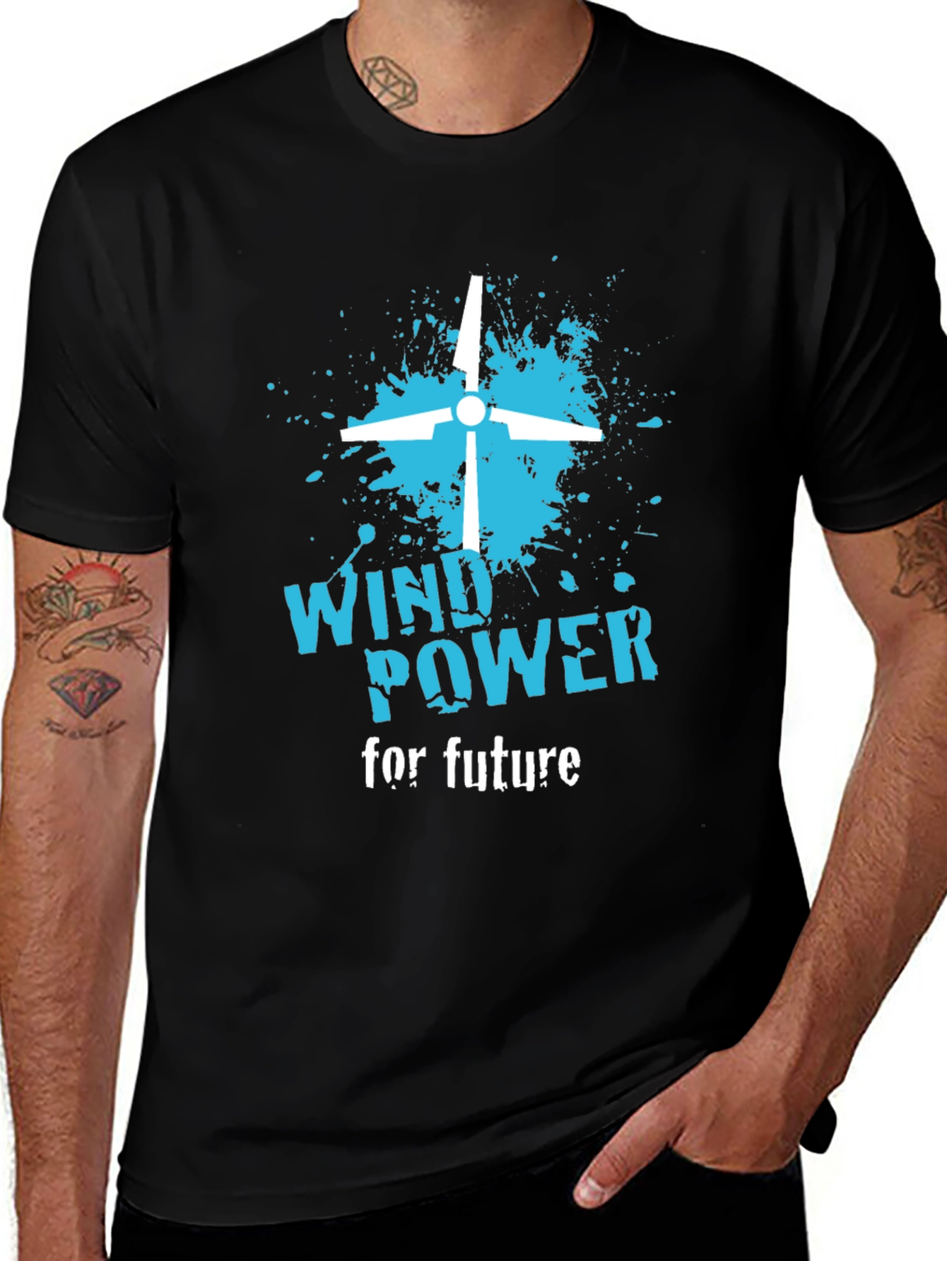 Variant 15 of Wind Power for Future T-Shirt