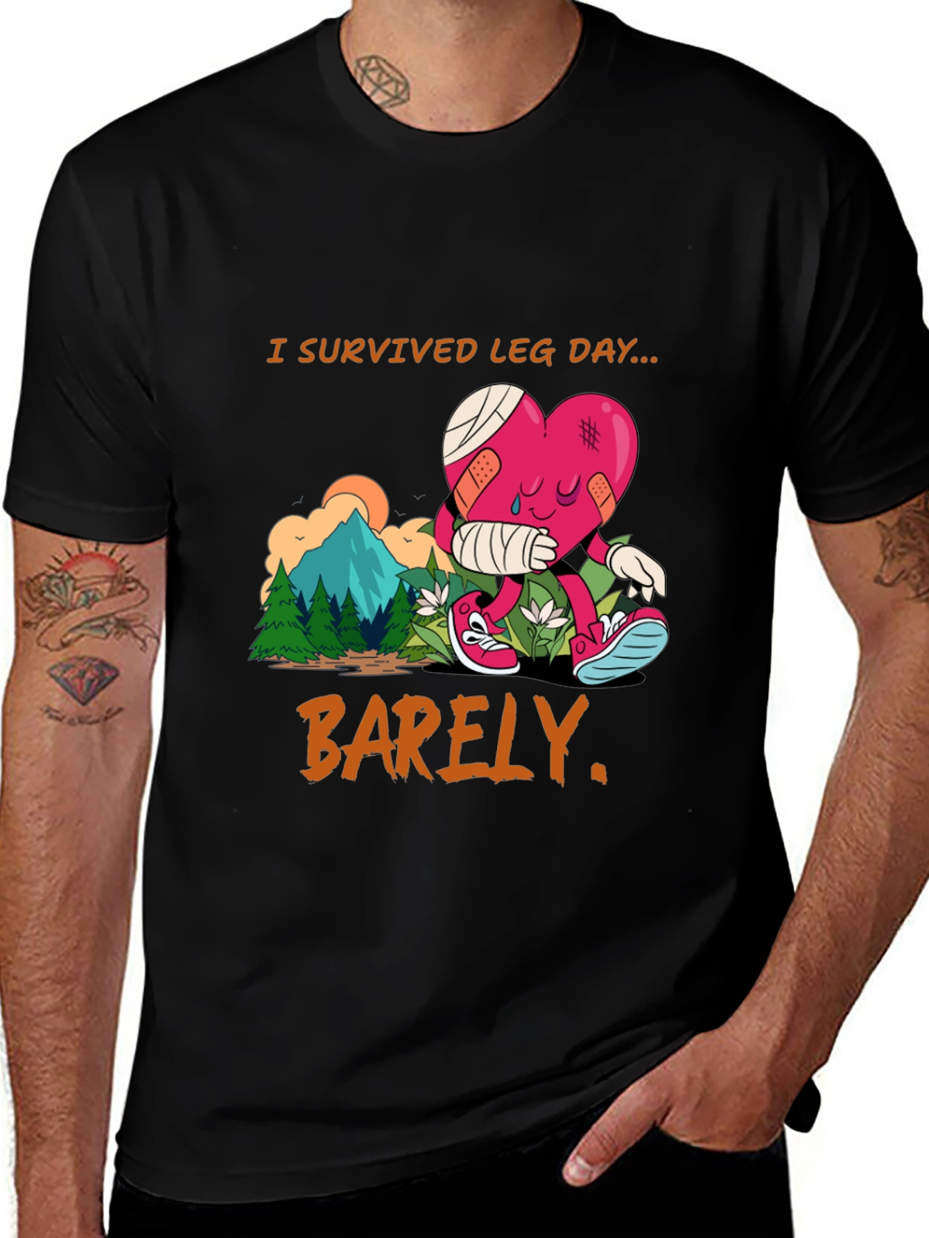 I Survived Leg Day T-Shirt