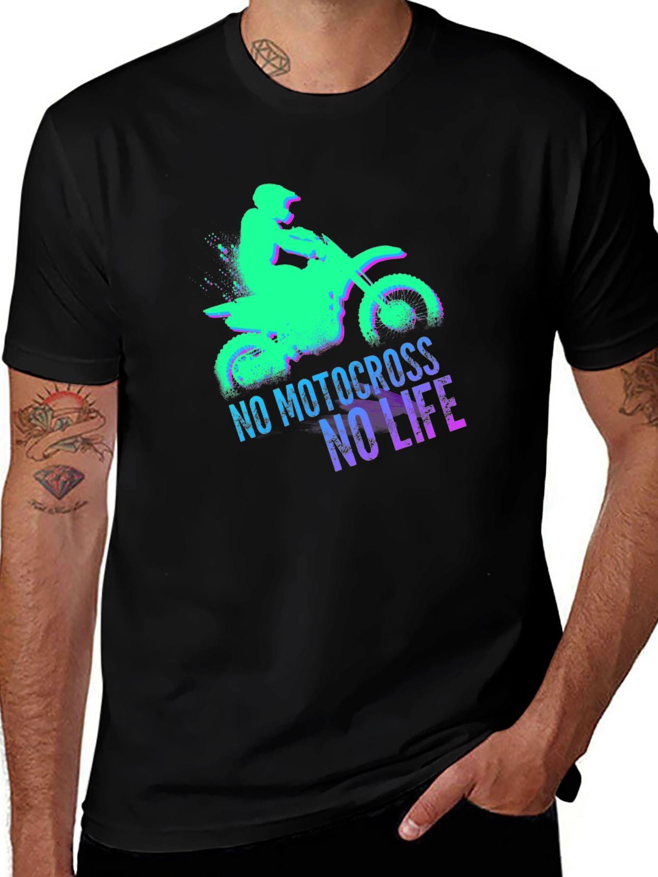 Variant 15 of No Motocross No Life Graphic Tee
