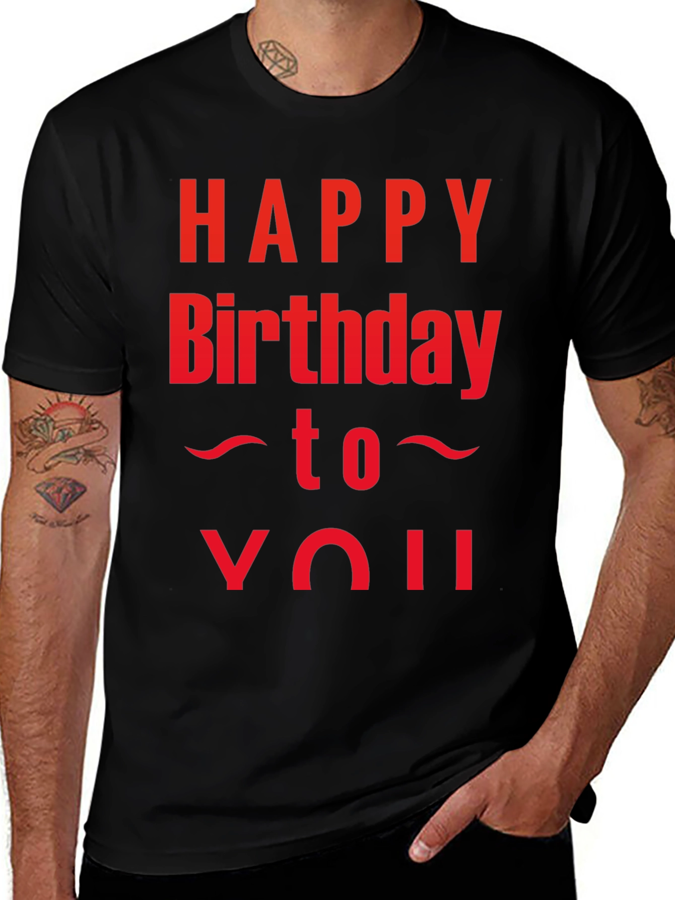 Variant 3 of Happy Birthday T-Shirt