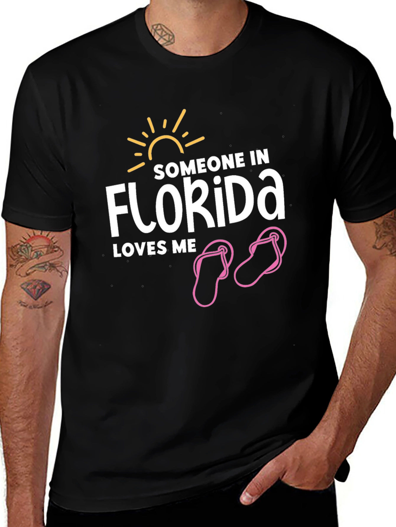 Variant 22 of Someone in Florida Loves Me T-Shirt