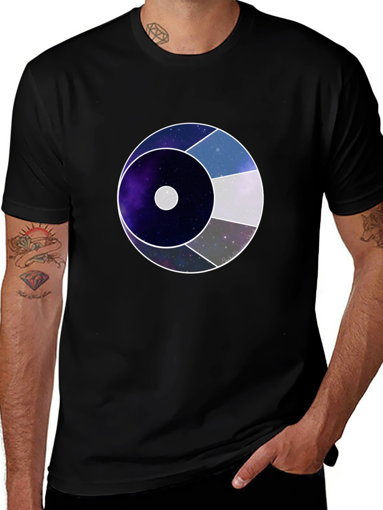 Space Portal Graphic T-Shirt