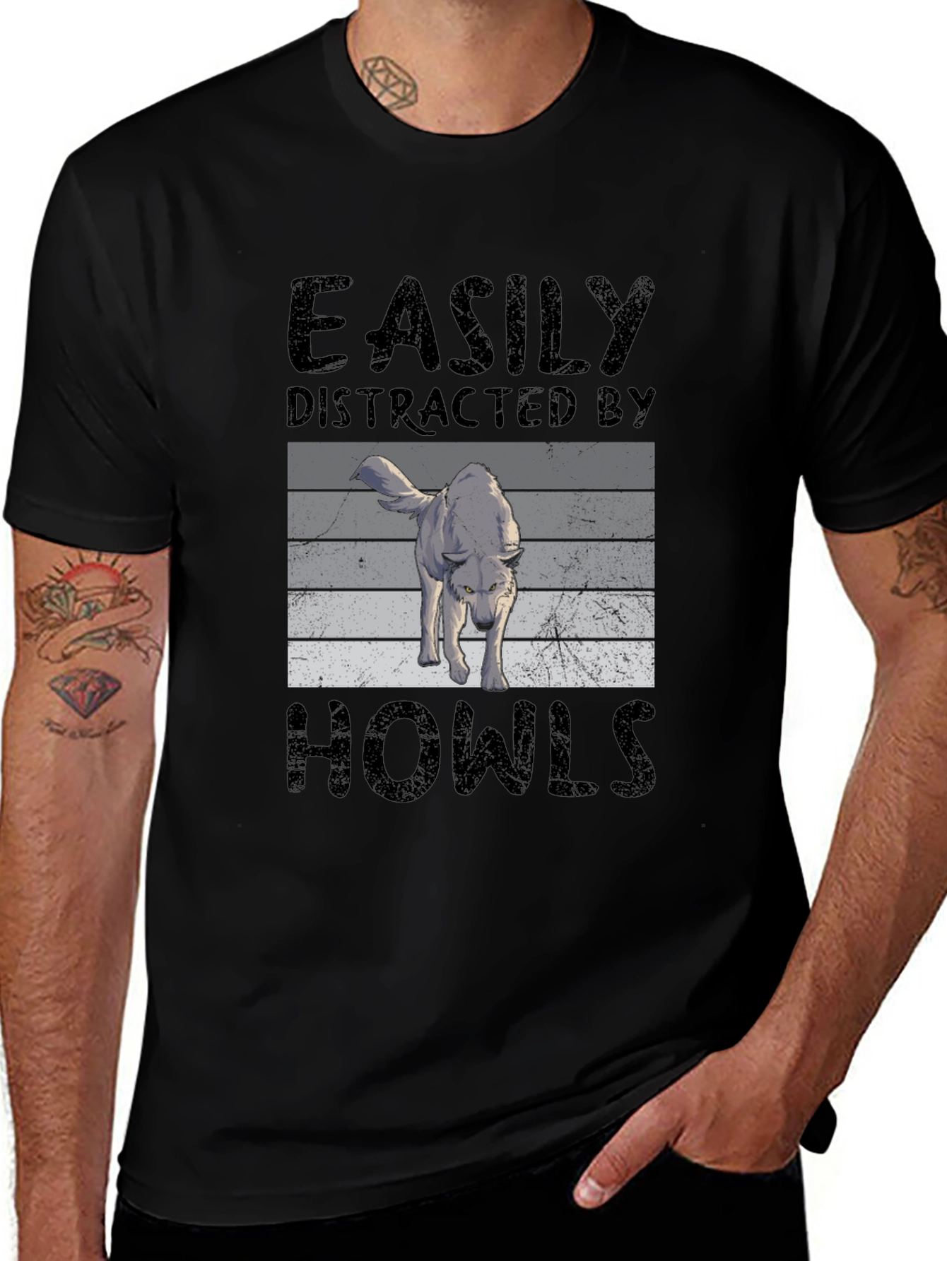 Variant 3 of Easily Distracted By Howls T-Shirt